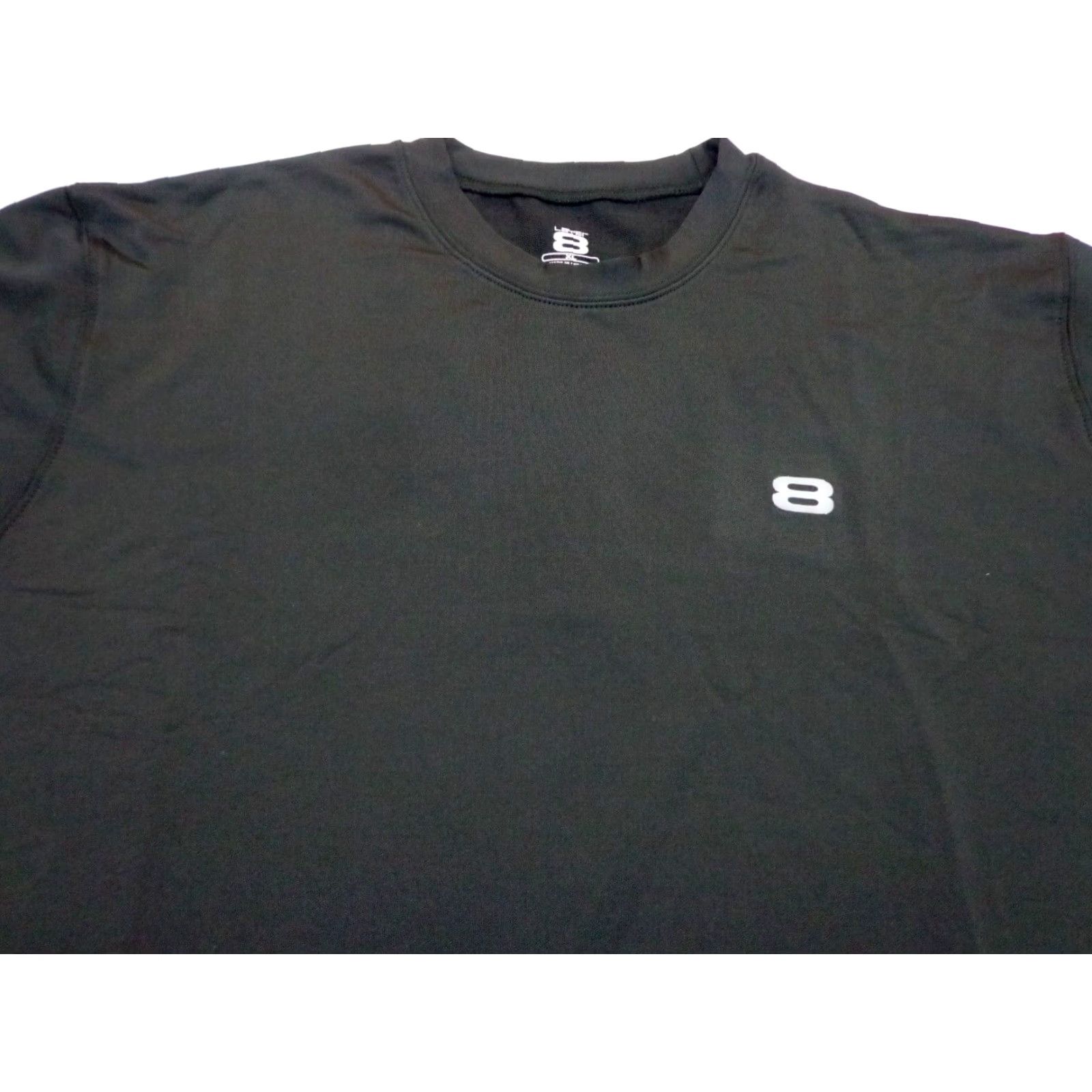 Layer 8 Layer 8 Black Short Sleeve T-Shirt Women's XL Crew Neck Logo Sports Shirt Size XL / US 12-14 / IT 48-50 - 2 Thumbnail