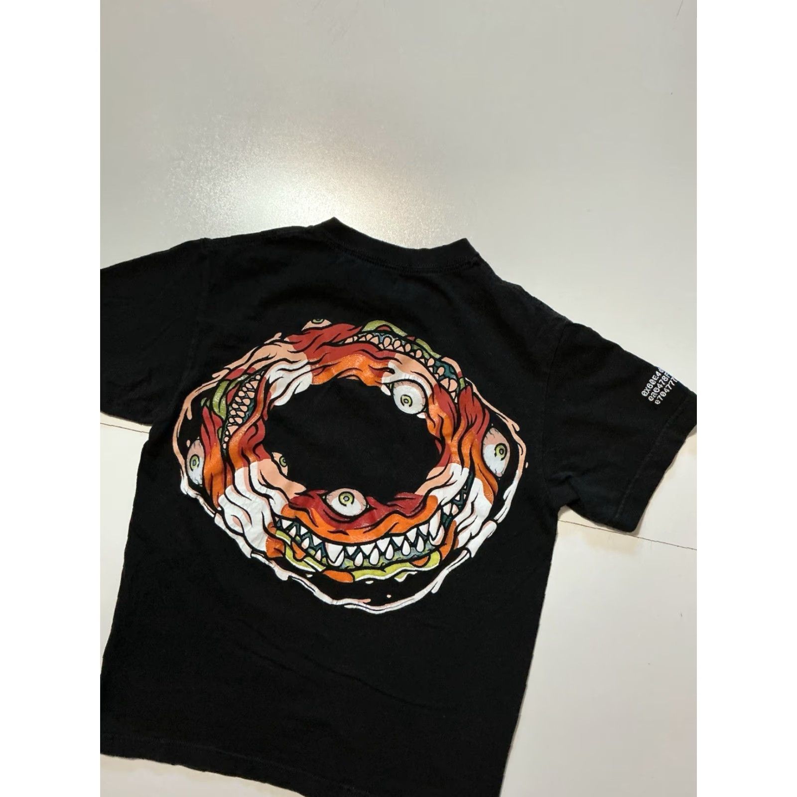 Vintage MAYC Mutant Ape Yacht Club Drink It Life Preserver Black Graphic S/S T-Shirt SM Mens Small Size US S / EU 44-46 / 1 - 4 Thumbnail