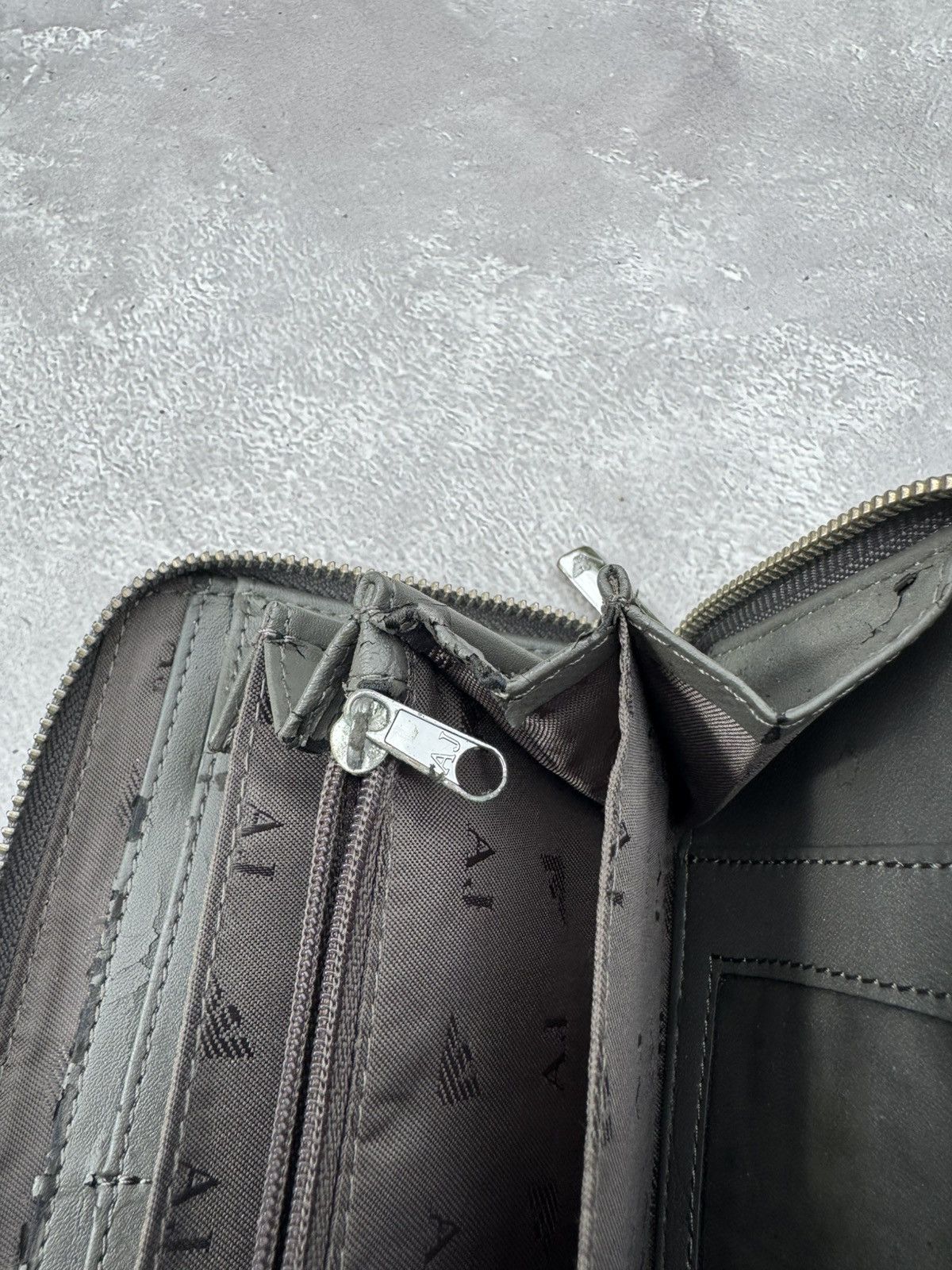 Armani Armani Jeans Y2k Long Wallet Size ONE SIZE - 17 Thumbnail
