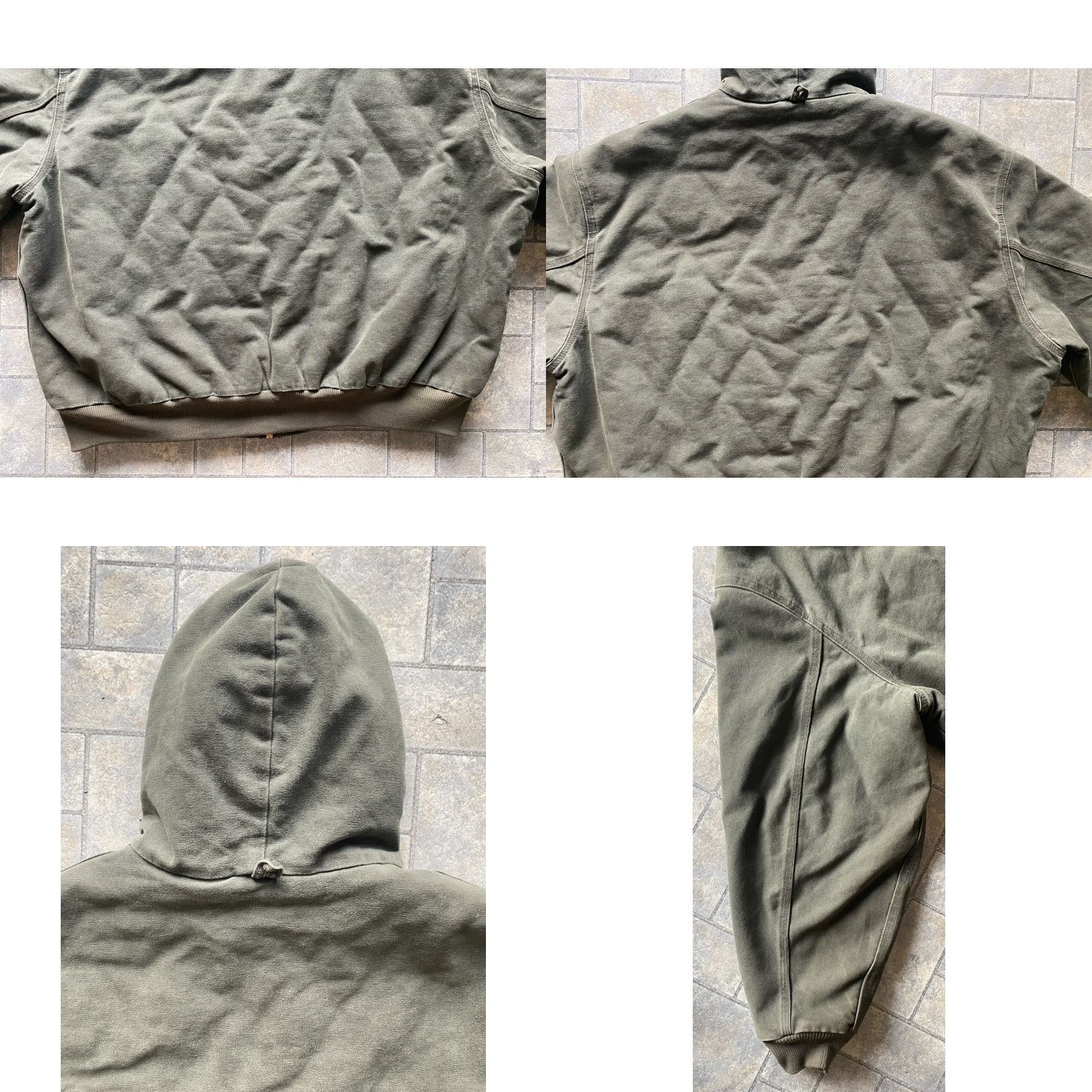 Carhartt VINTAGE Carhartt J68 MOS Jacket Coat Men’s 4XL Regular Green Hooded Flaws Wear Size US XXL / EU 58 / 5 - 10 Thumbnail