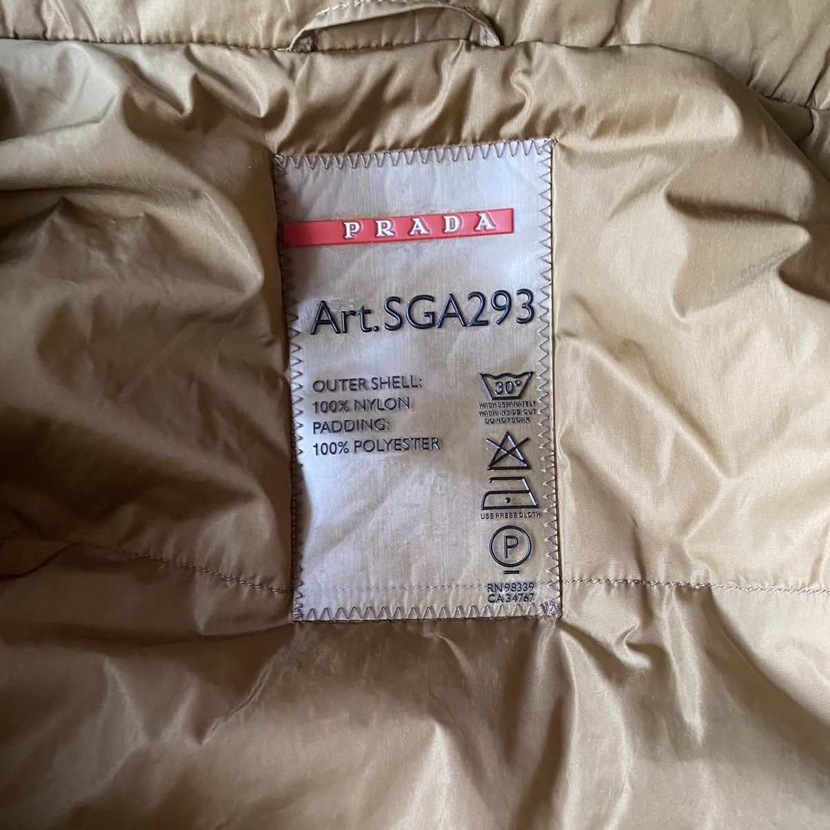 Prada Vintage Prada Sport Down Jacket Size US L / EU 52-54 / 3 - 10 Thumbnail