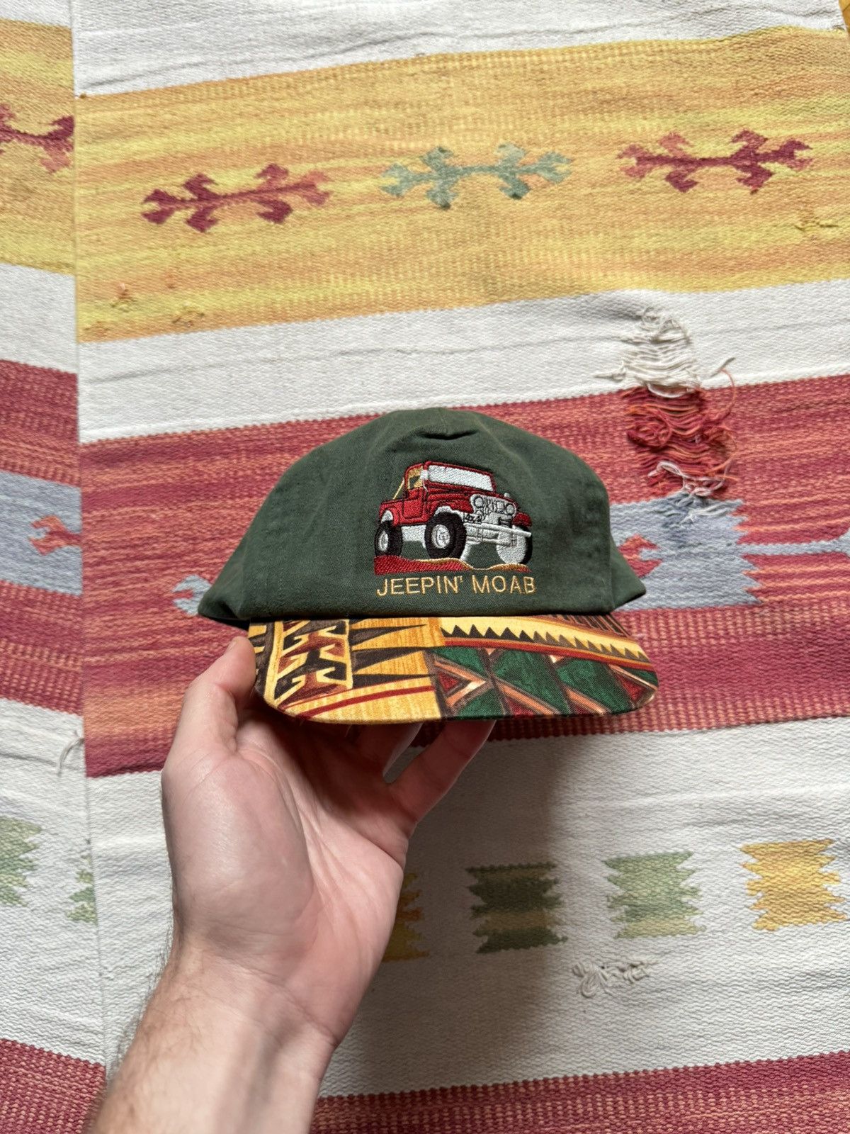 Other Vintage 90’s Jeepin’ Moab Track Made In USA HAT Size ONE SIZE - 1 Thumbnail