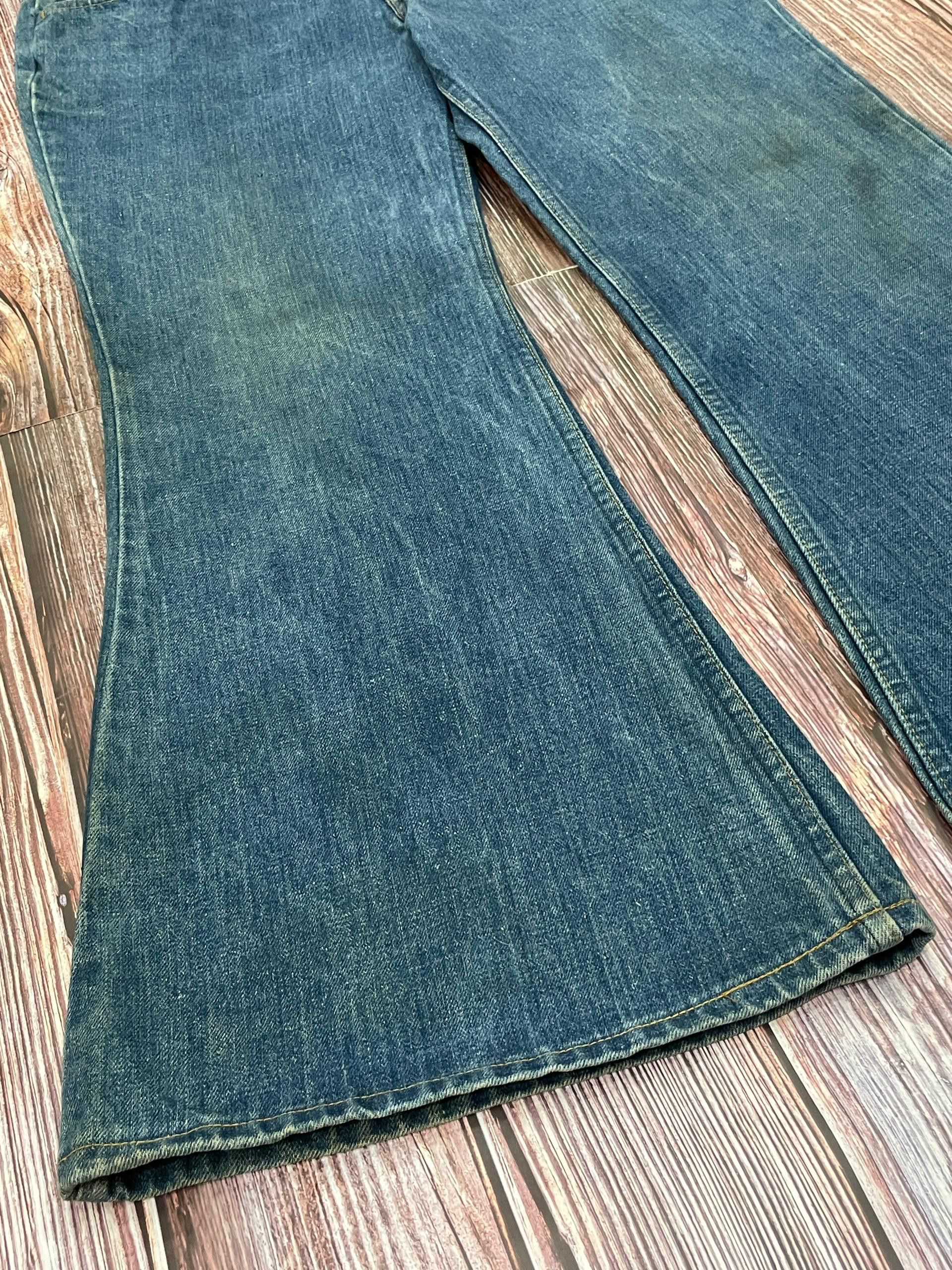 Levi's Levis 684 Jeans Bell Bottom Flare bootcut Talon Size US 37 - 2 Thumbnail