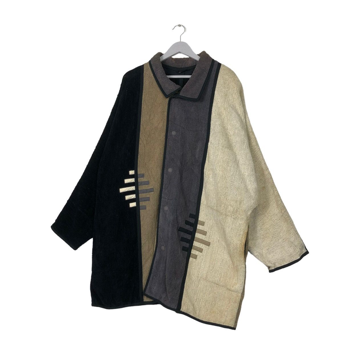 Japanese Brand 💥90’s Vintage Wool Jacket Annikki Karvinen Issey Miyake Size US L / EU 52-54 / 3 - 2 Thumbnail