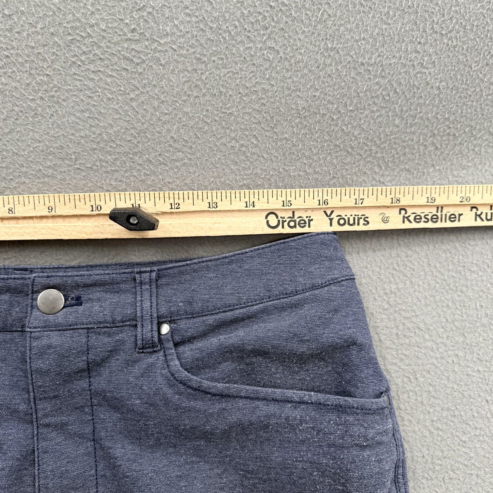 Lululemon Lululemon Pants Mens 32x32 Blue Khakis Five Pocket Slim Straight Stretch Casual Size US 32 / EU 48 - 4 Thumbnail