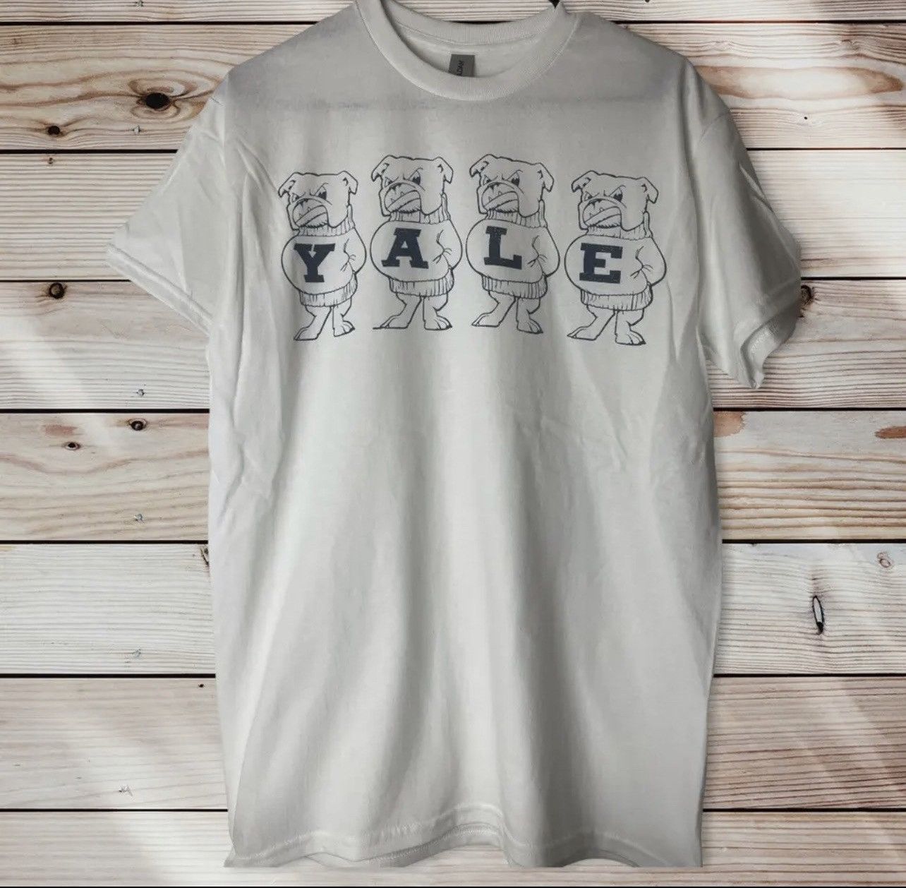 Streetwear Deadstock Retro Inspired Yale Bulldogs Tee Grailed