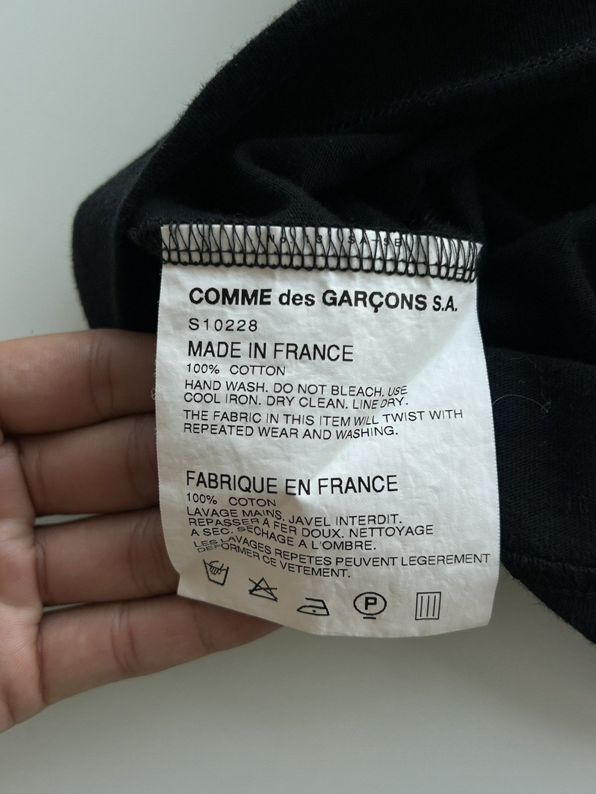 Comme des Garcons Comme des Garçons SHIRT SS2002 “Race Flag” Archive Tee Size US S / EU 44-46 / 1 - 4 Thumbnail
