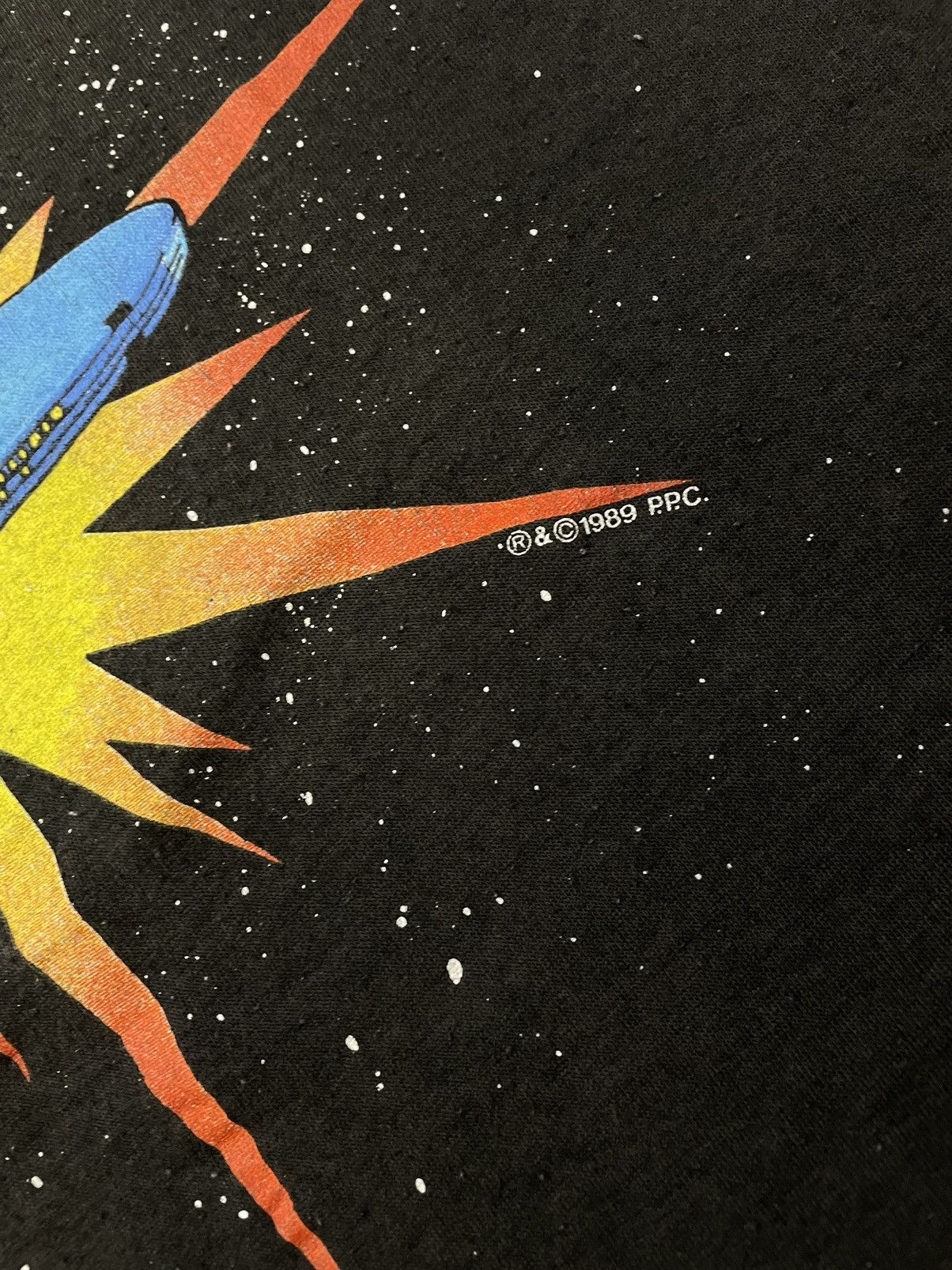 Vintage Vintage Star Trex movie The Final Frontier 1989 tee Size US L / EU 52-54 / 3 - 5 Thumbnail