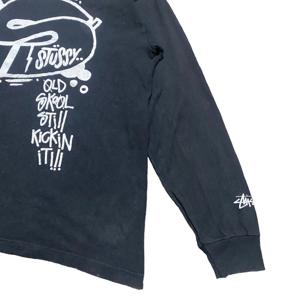 Stussy Vintage Stussy Old Skool Longsleeve Shirt Size US M / EU 48-50 / 2 - 6 Thumbnail