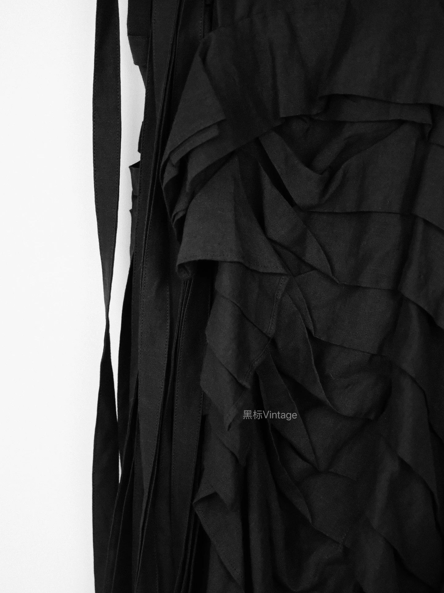 Yohji Yamamoto Yohji Yamamoto 20SS Archive Decon Washi-Linen Dress Size XS / US 0-2 / IT 36-38 - 4 Thumbnail