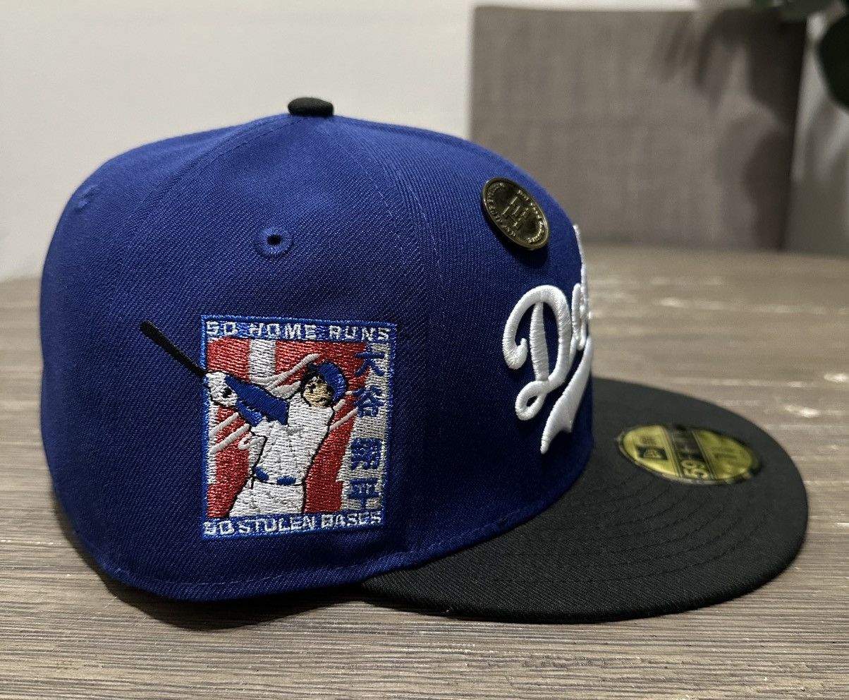 Hat Club × New Era Size 7 3/8 - Hatclub Exclusive Los Angeles Dodgers Size ONE SIZE - 3 Thumbnail