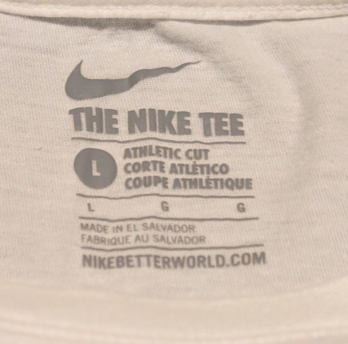 Nike Nike Air - Name Tag Tee (White/Camo) Large Size US L / EU 52-54 / 3 - 3 Thumbnail