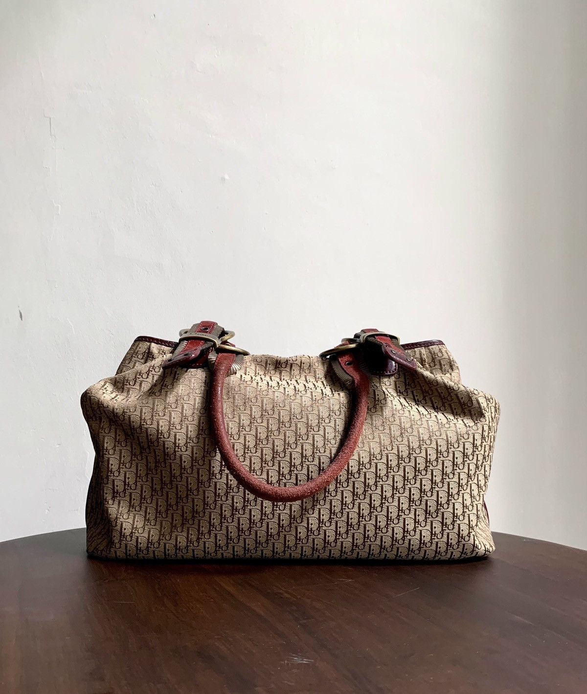 Dior 2000s Trotter Monogram Hand Bag Size ONE SIZE - 2 Thumbnail