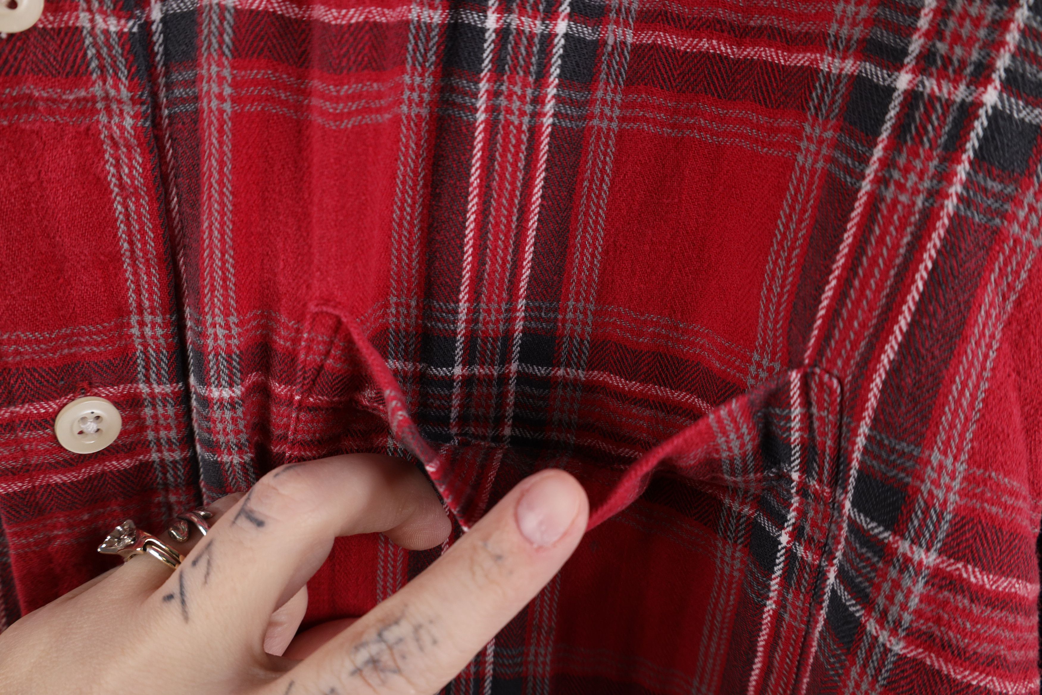 Vintage Vintage 90s Streetwear Collared Button Down Shirt Plaid Size US L / EU 52-54 / 3 - 6 Thumbnail