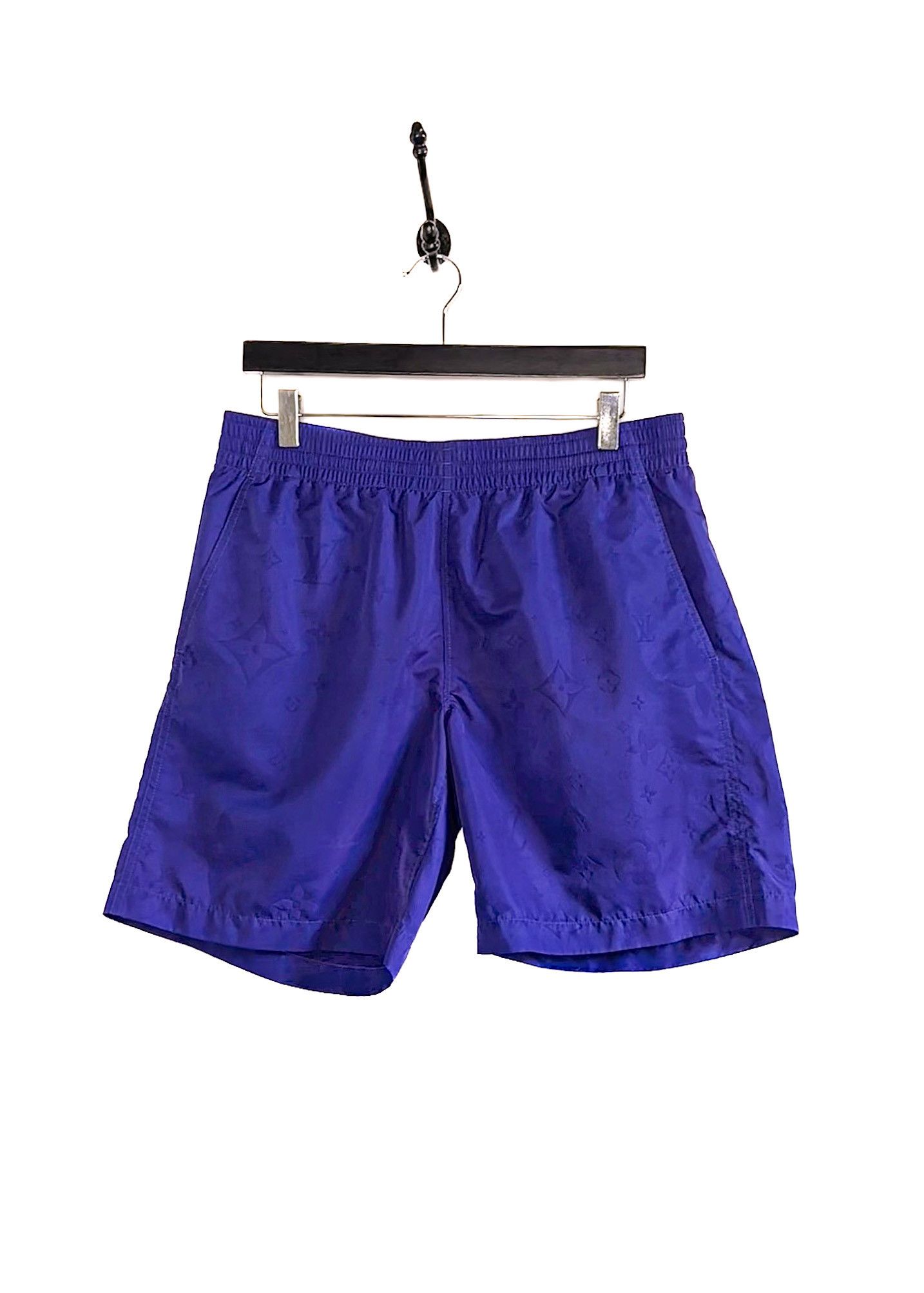 image of Louis Vuitton Purple Lvse Monogram Swim Trunk, Men's (Size 36)