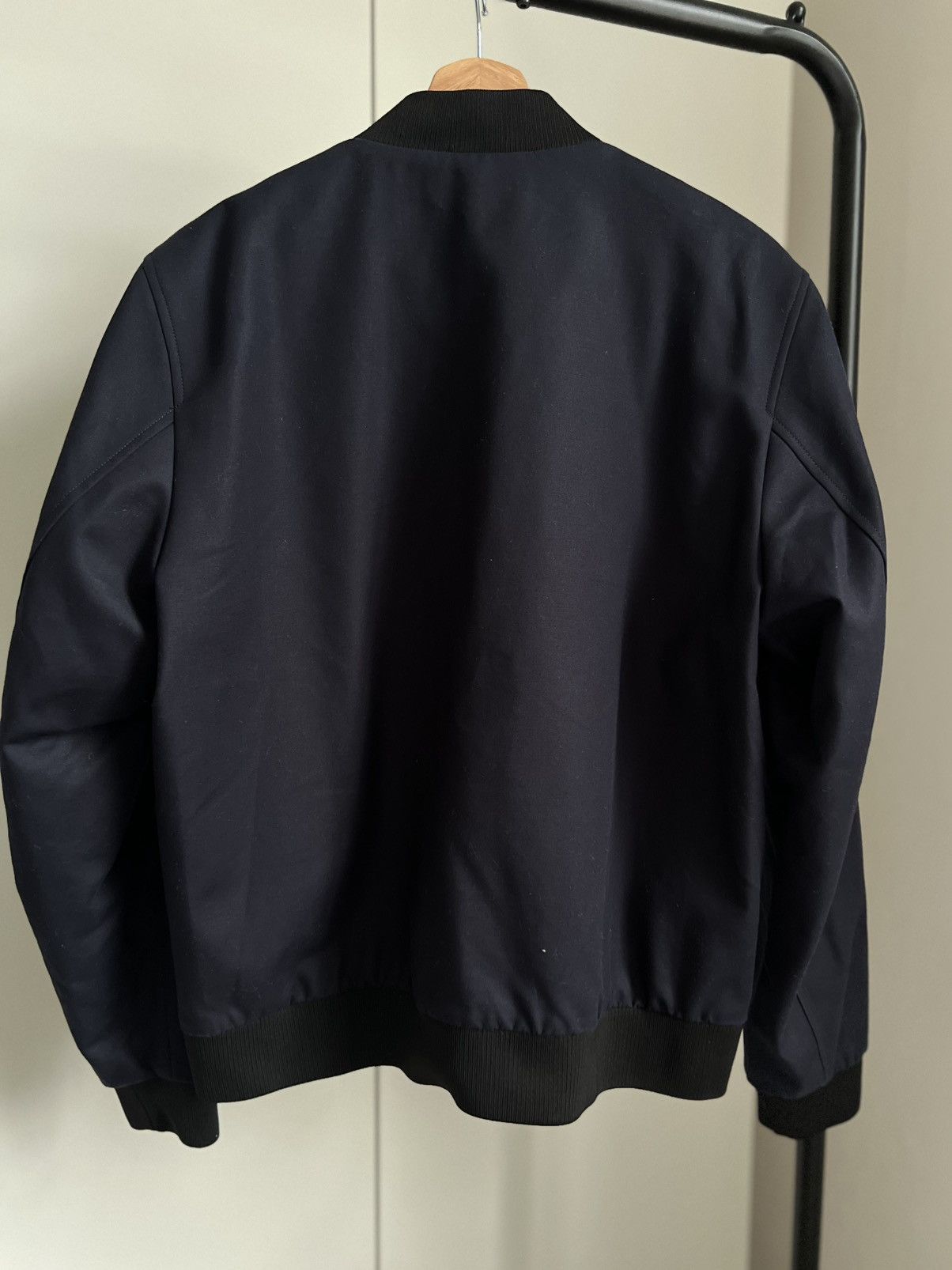 Cos COS x MR PORTER Navy Bomber Jacket – Never Worn with Tags Size US L / EU 52-54 / 3 - 3 Thumbnail