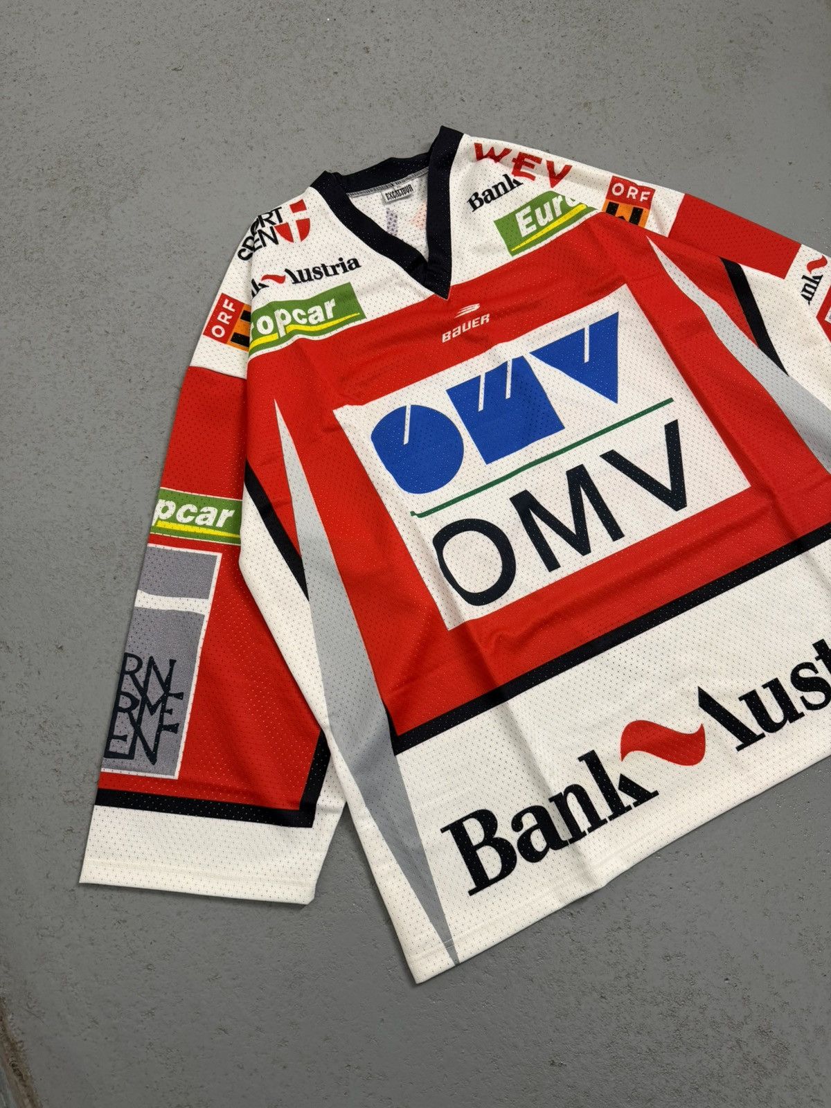 NHL Vintage Austria NHL Bauer OMV Siedl 25 Jersey Size US XL / EU 56 / 4 - 4 Thumbnail