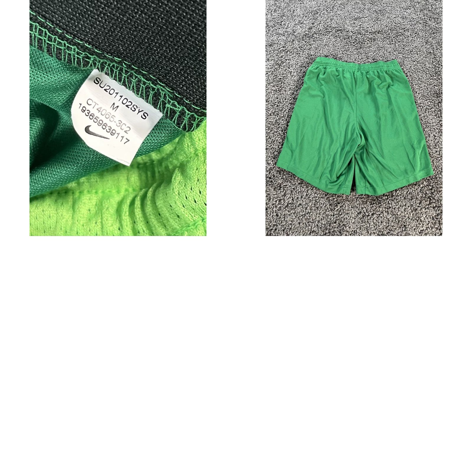 Nike Nike Shorts Football Nigeria Green M Mens Athletic Swoosh 1945 Green Nike Size US 31 - 8 Thumbnail