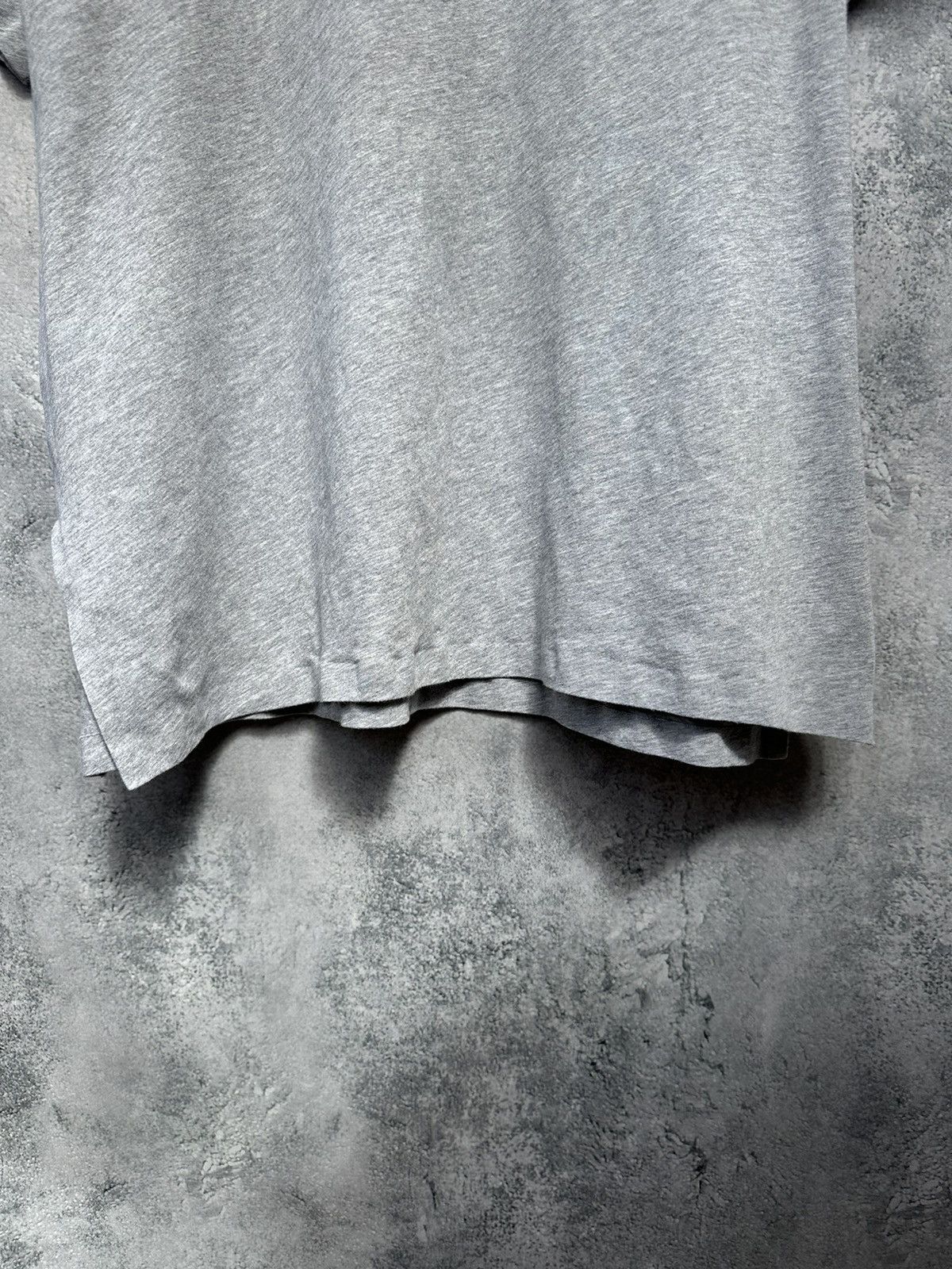 Alexander Wang Cotton T-Shirt Crew Neck Gray Tee
