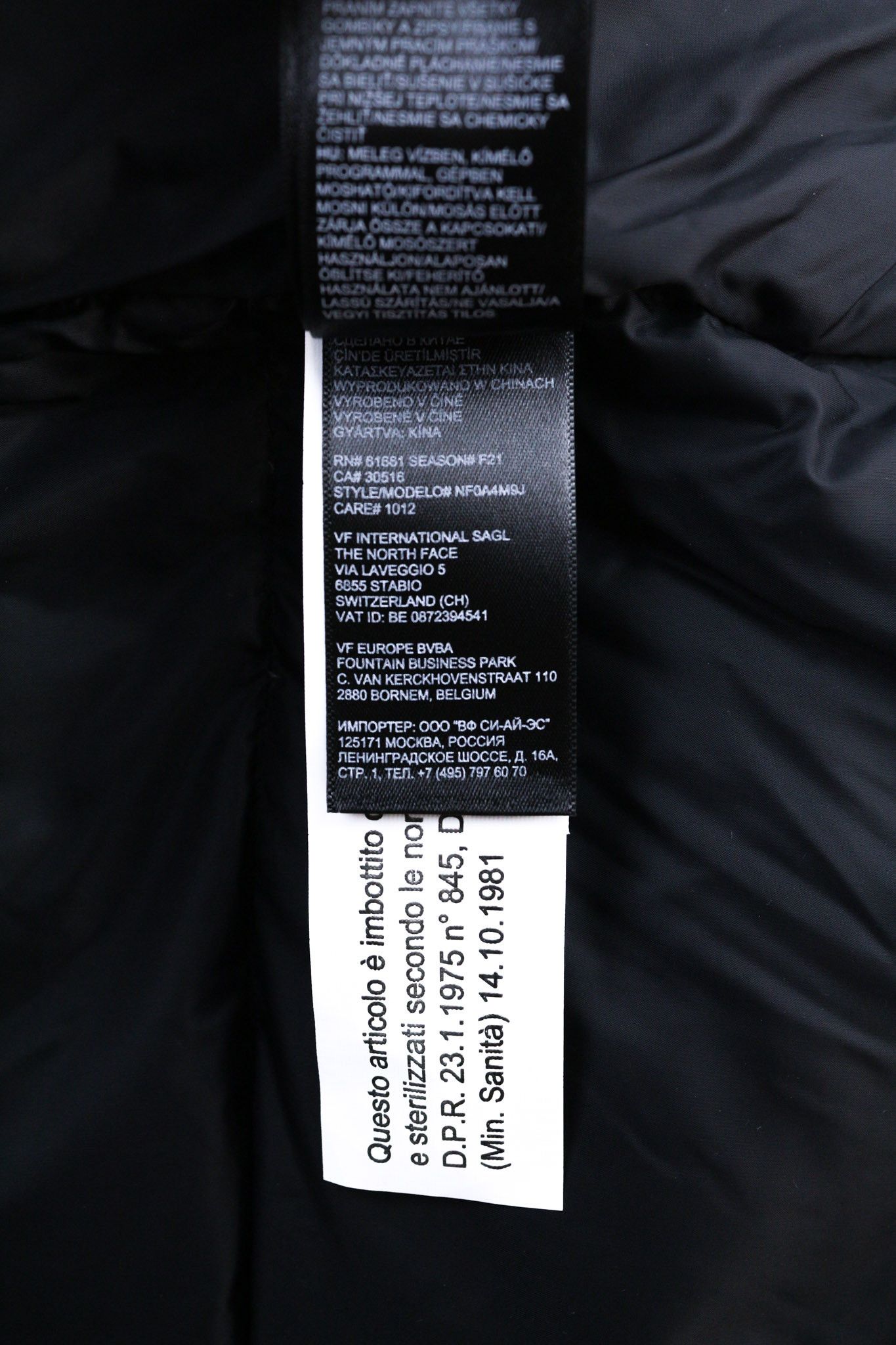 The North Face DIABLO DOWN M Black 700 Down Quilted Puffer Jacket 79779 Size US M / EU 48-50 / 2 - 9 Thumbnail
