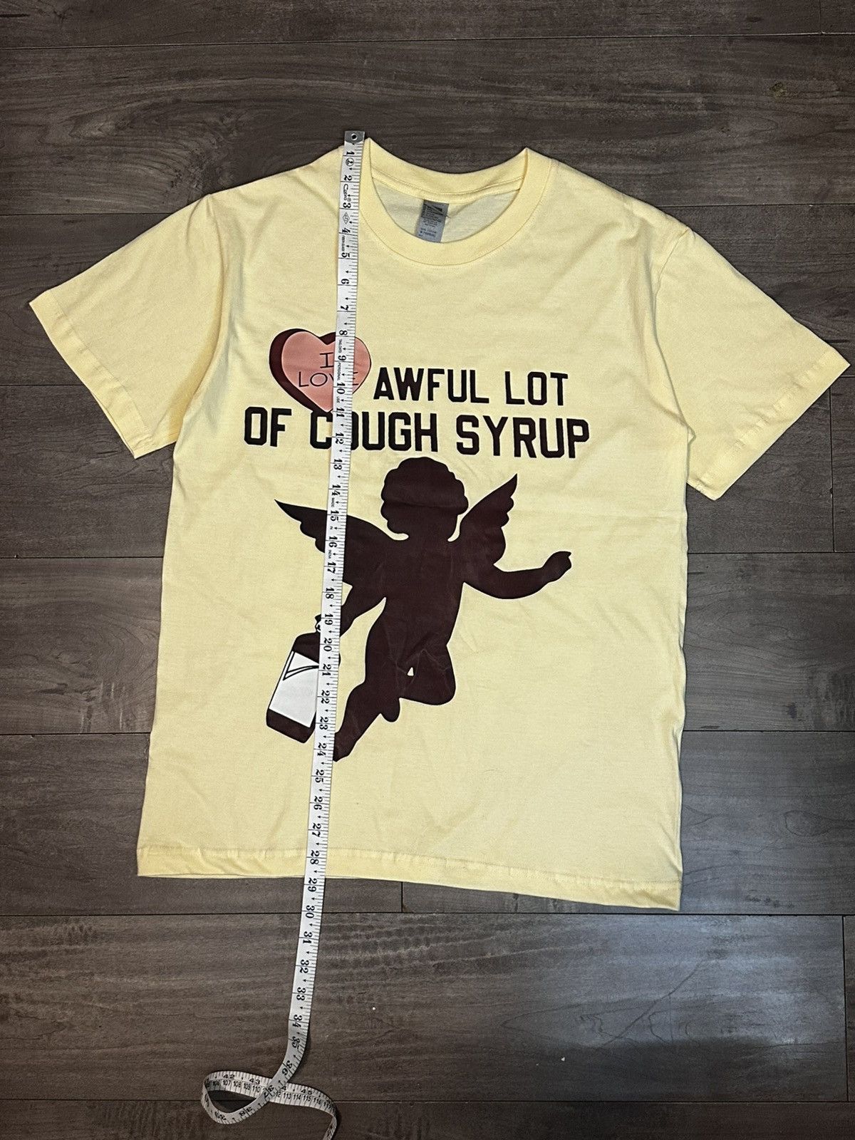 Other Yellow and Brown Cotton Syrup Tshirt Size US L / EU 52-54 / 3 - 8 Thumbnail