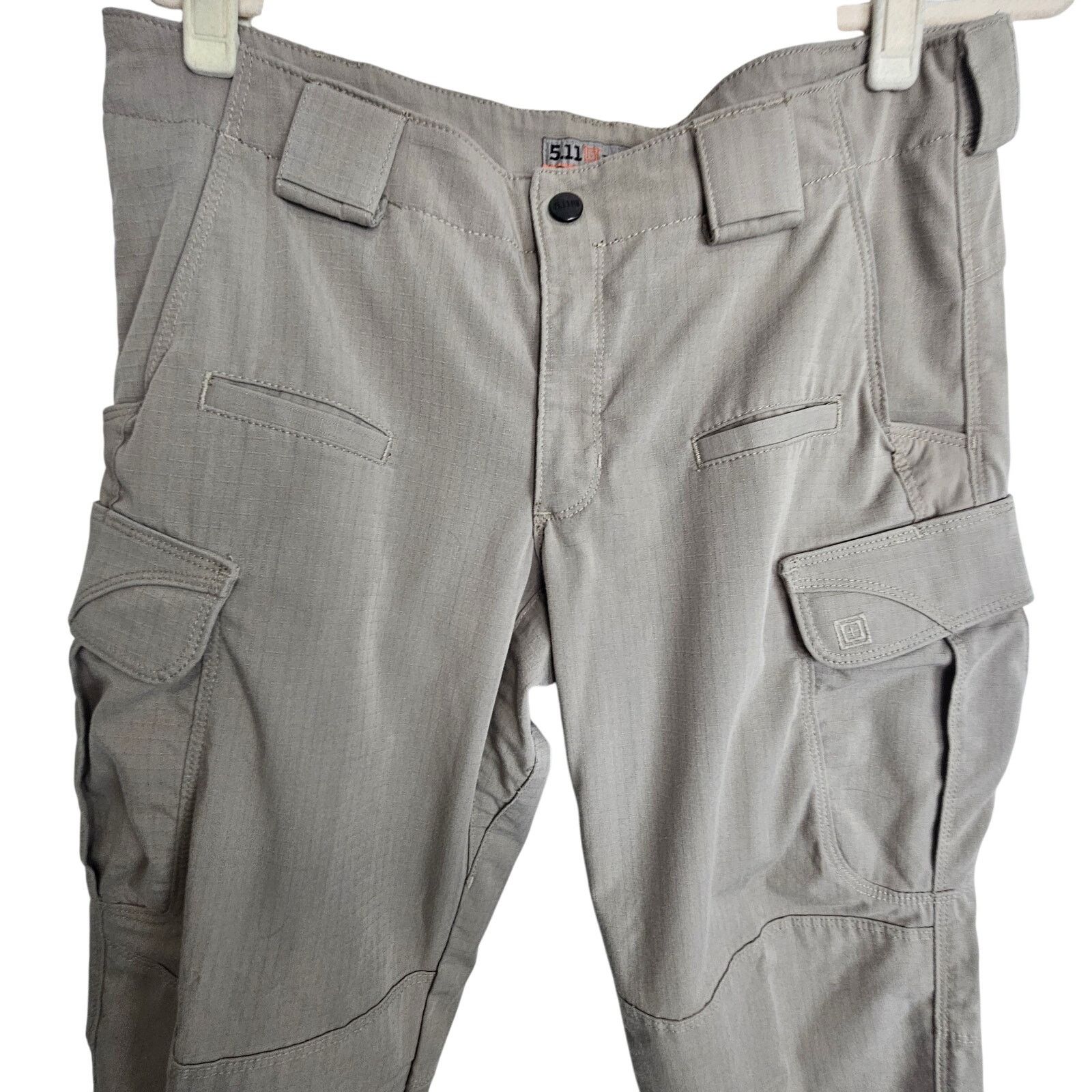 5.11 5.11 Tactical Tan Cargo Pants Work Pants Women 12R Size 34" / US 12 / IT 48 - 2 Thumbnail