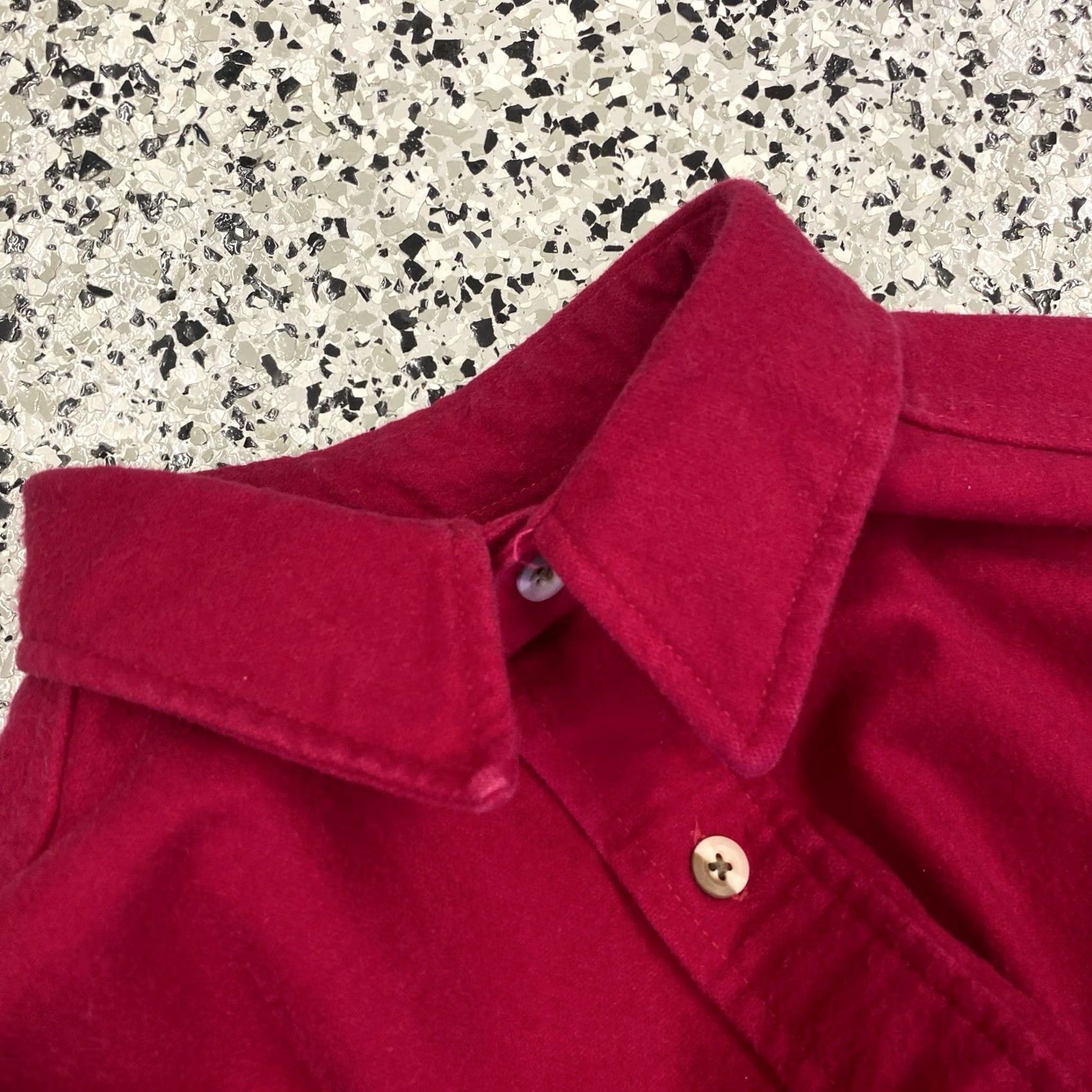 Vintage VINTAGE Gander Mountain Flannel Shirt Mens Chamois Heavyweight 90s Red Medium Shirt Mens Size US M / EU 48-50 / 2 - 5 Thumbnail