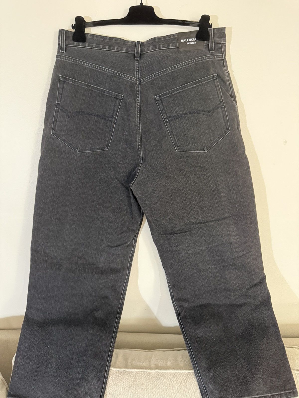 Balenciaga Skiwear Fleece lined Waterproof Jeans Sz. 35 Size US 35 - 2 Thumbnail