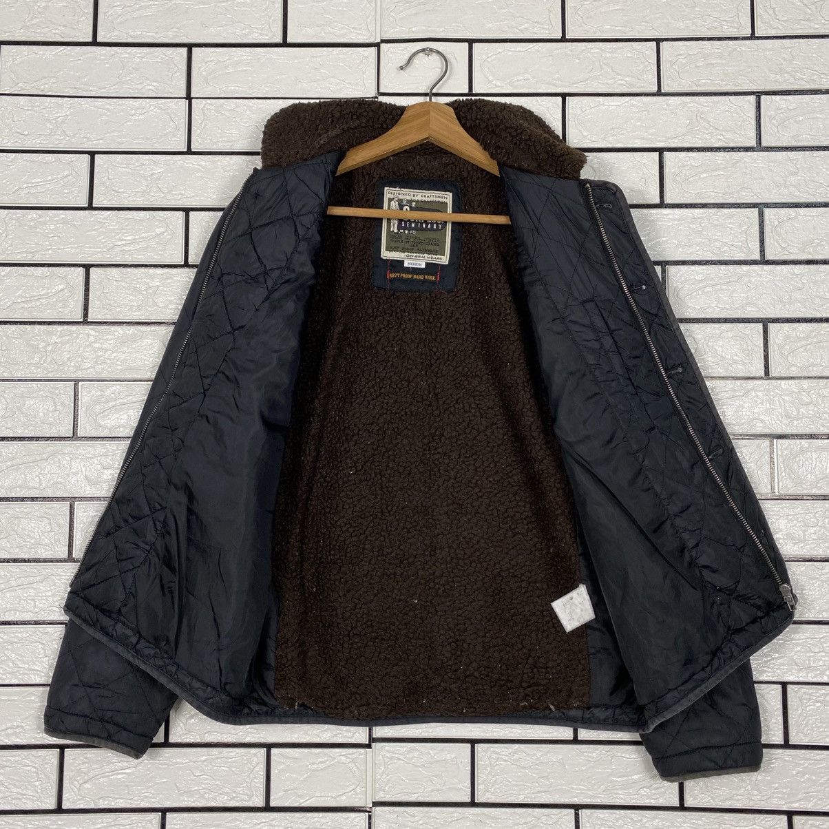 Japanese Brand Vintage Deck Jacket Blanket Surplus Seminary Toyo Enterprise Size US M / EU 48-50 / 2 - 16 Thumbnail