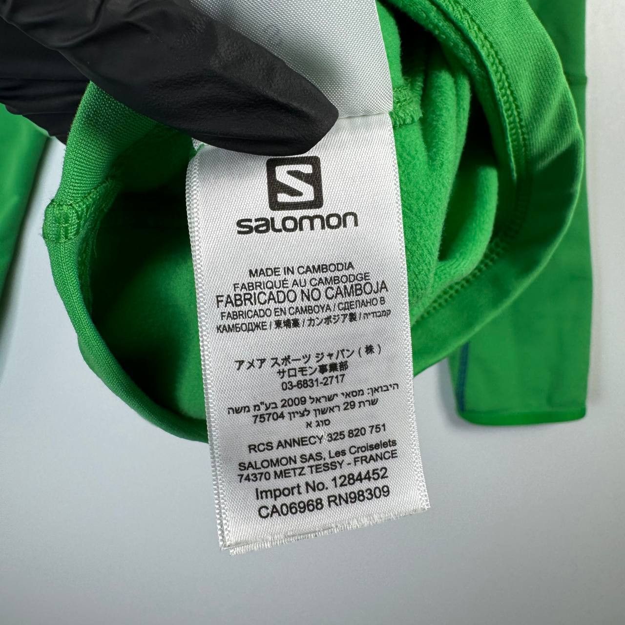 Salomon Salomon Half Zip Fleece Pullover Green Mens Size S Size US S / EU 44-46 / 1 - 7 Thumbnail