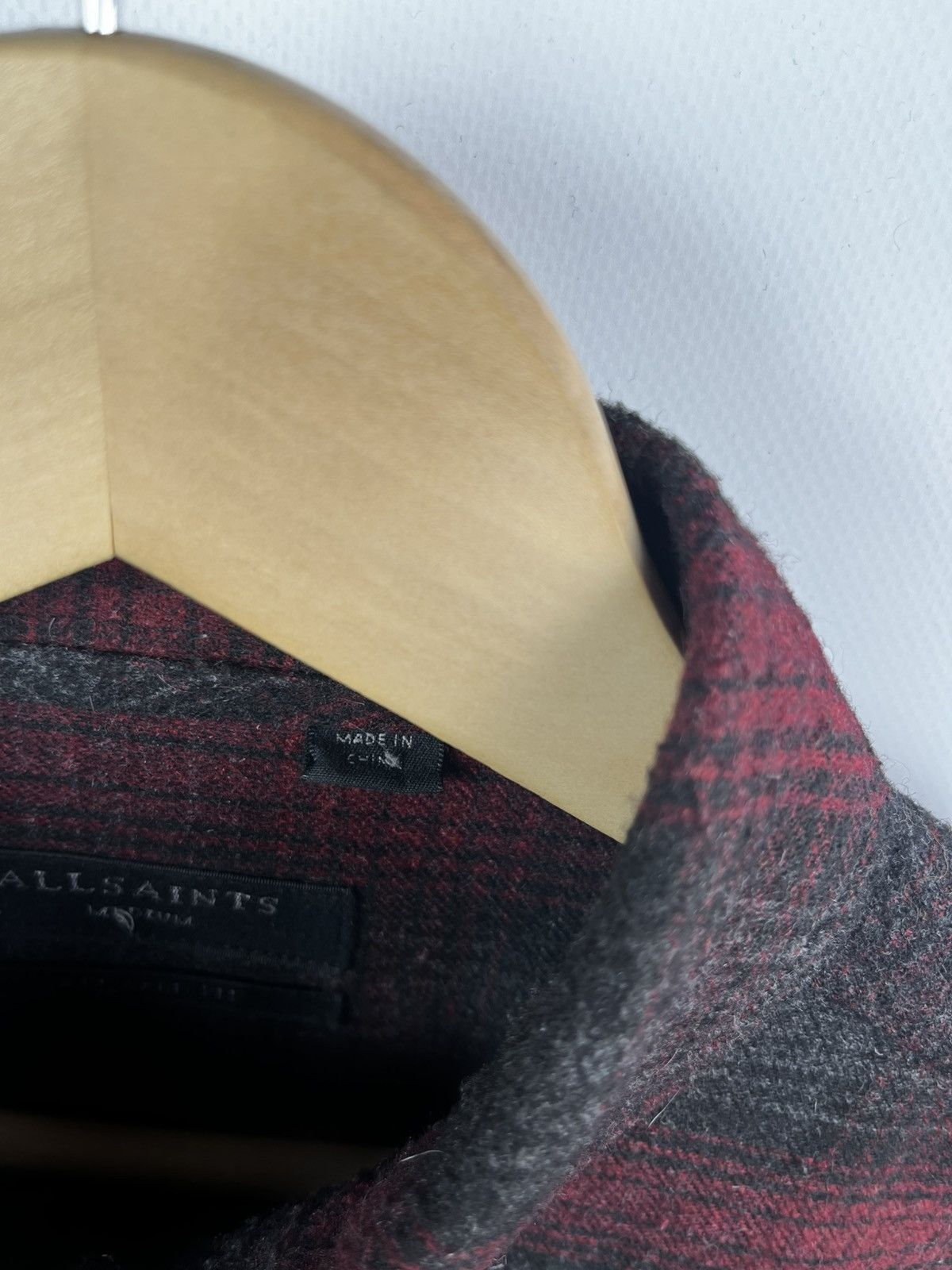 Allsaints ALLSAINTS Newhalen Yarn Dyed Check Relaxed Fit Button Down Size US M / EU 48-50 / 2 - 9 Thumbnail