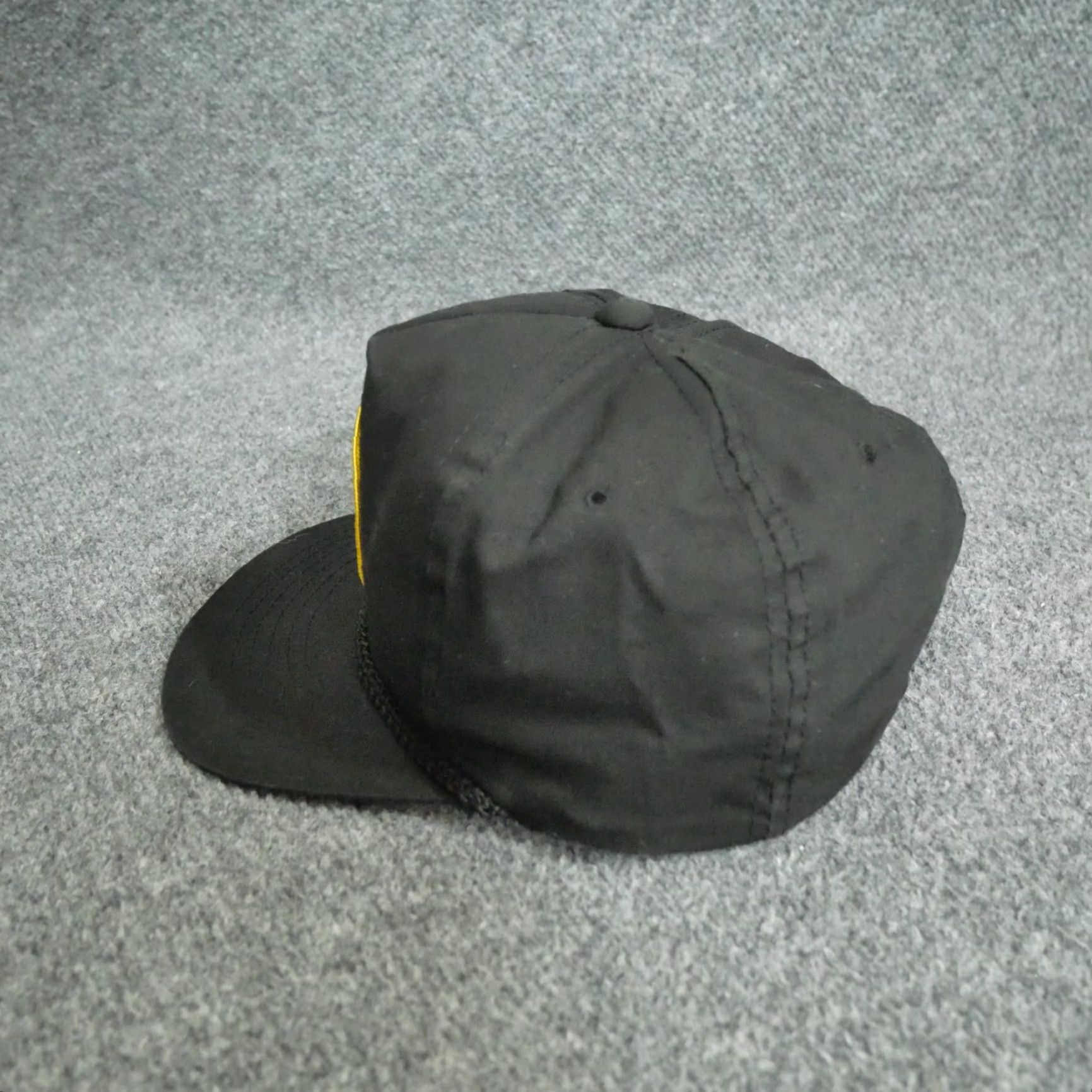 Vintage VINTAGE Hat Adult Mens Black Patch Union Team Work Snap Back Logo Adjustable"} Size ONE SIZE - 5 Thumbnail