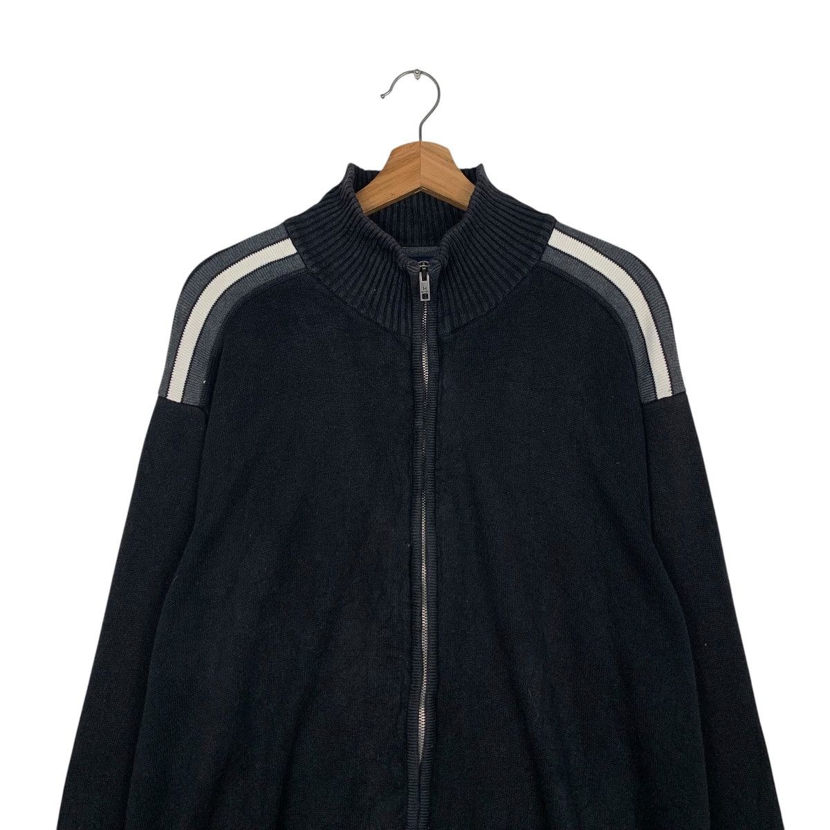 Tommy Hilfiger TOMMY HILFIGER Plain Zipper Sweater #1911-C83 Size US XL / EU 56 / 4 - 2 Thumbnail