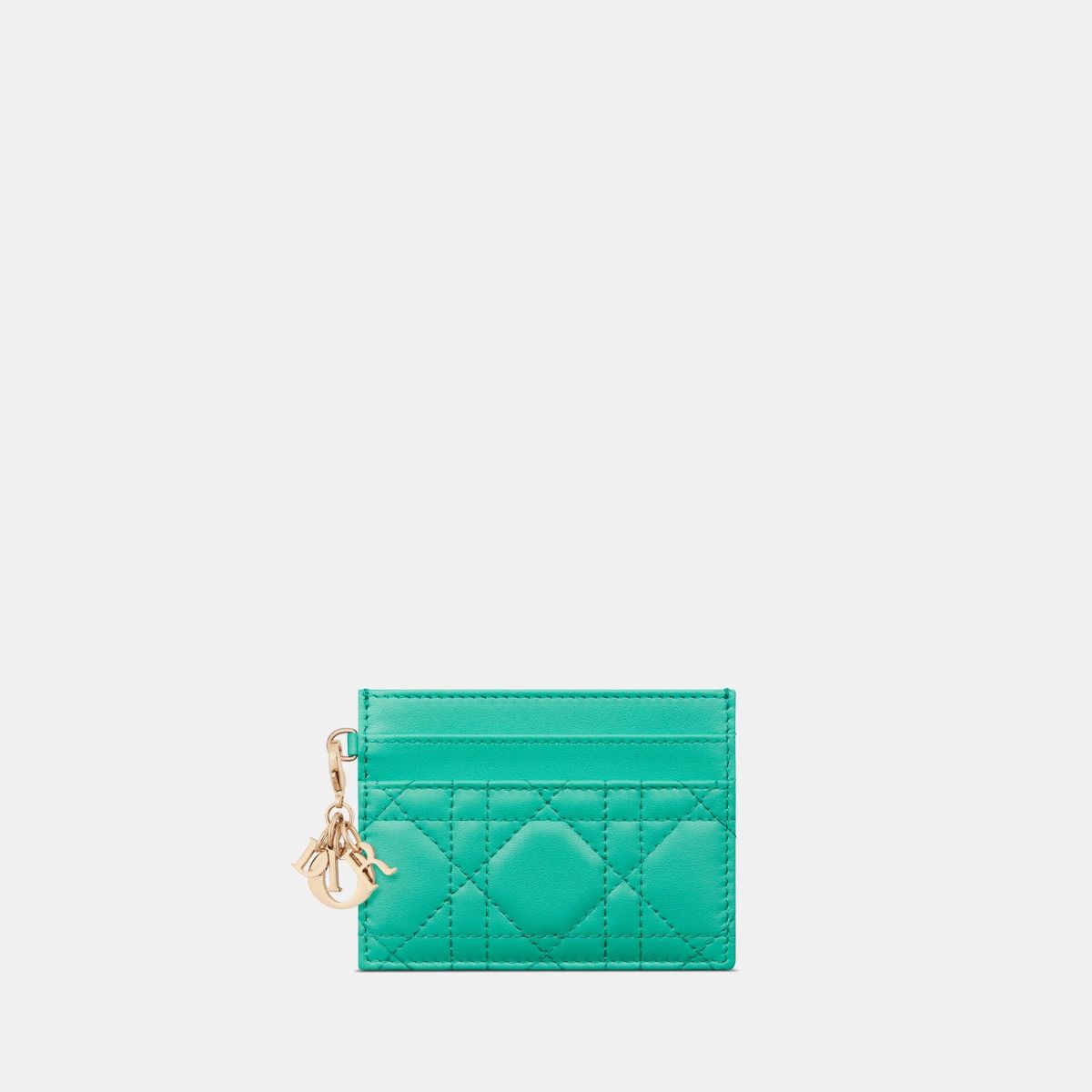 Dior o1bcso1str0226 Size:OS/ Freesia Card Holder in Blue Size ONE SIZE - 1 Thumbnail