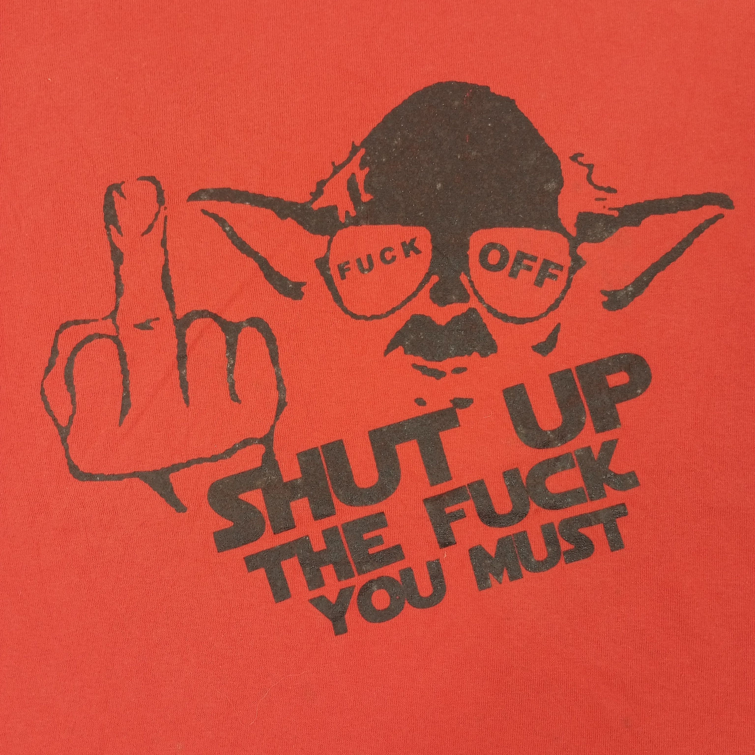 Vintage Shut Up Streetwear Style Tshirt Size US XL / EU 56 / 4 - 2 Thumbnail