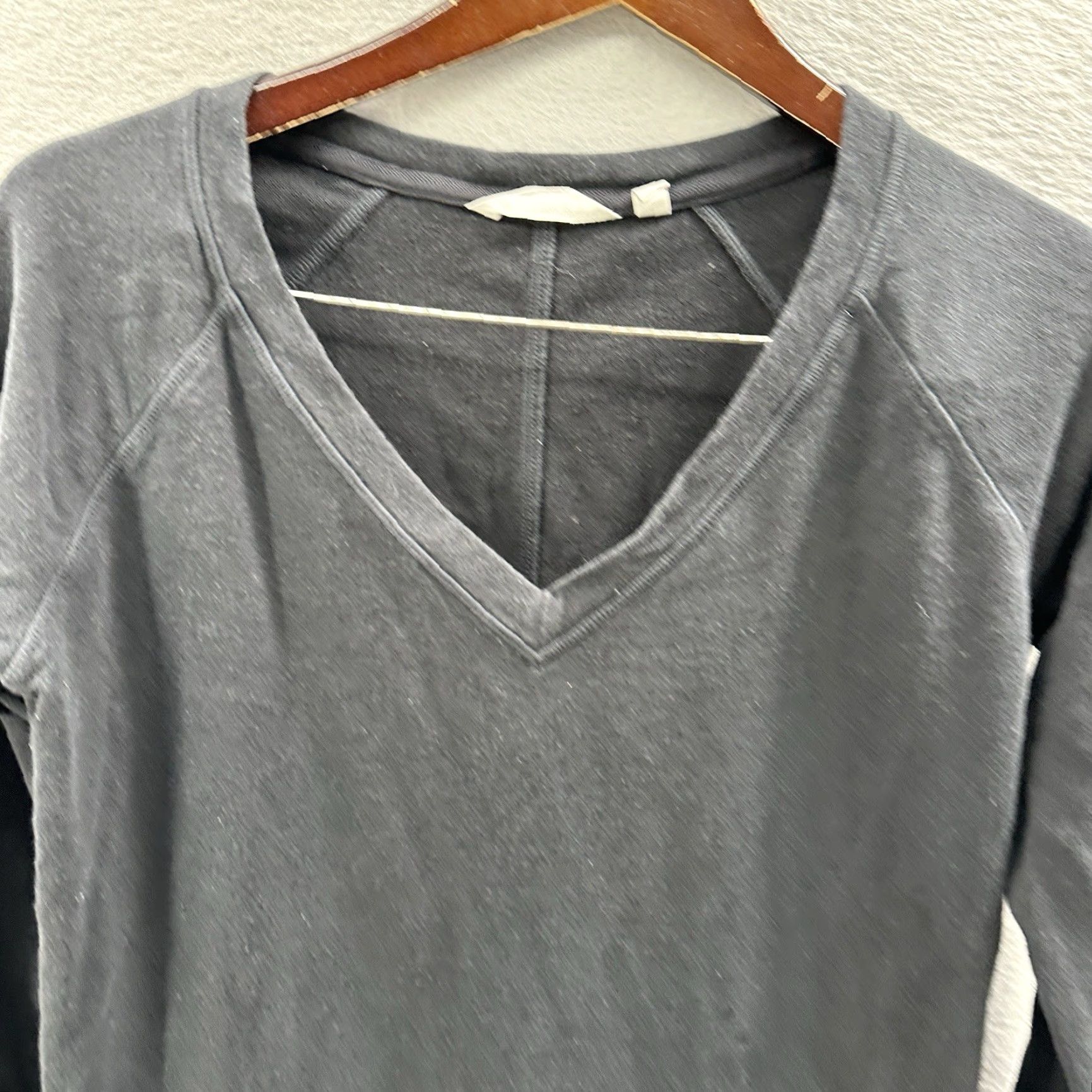 Athleta Athleta Dress Womens S Black Zipper Knit Bodycon A-Line V-Neck Short Sleeve Vintage-None Modern Casual/Spring/Fall/Winter 90s? Size S / US 4 / IT 40 - 4 Thumbnail