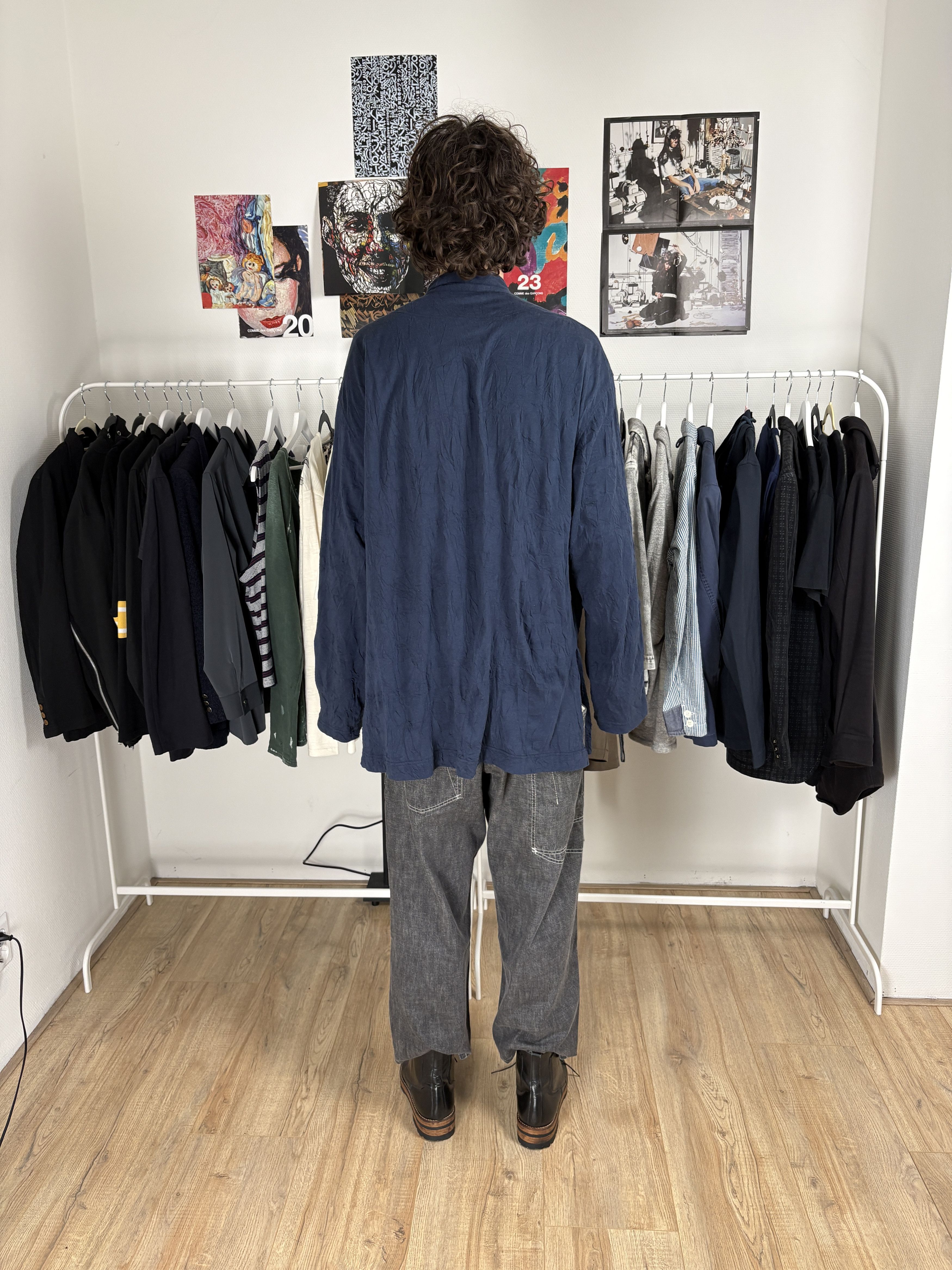 Yohji Yamamoto Yohji Yamamoto 00s Y's Denim Jeans Grey Size US 32 / EU 48 - 3 Thumbnail