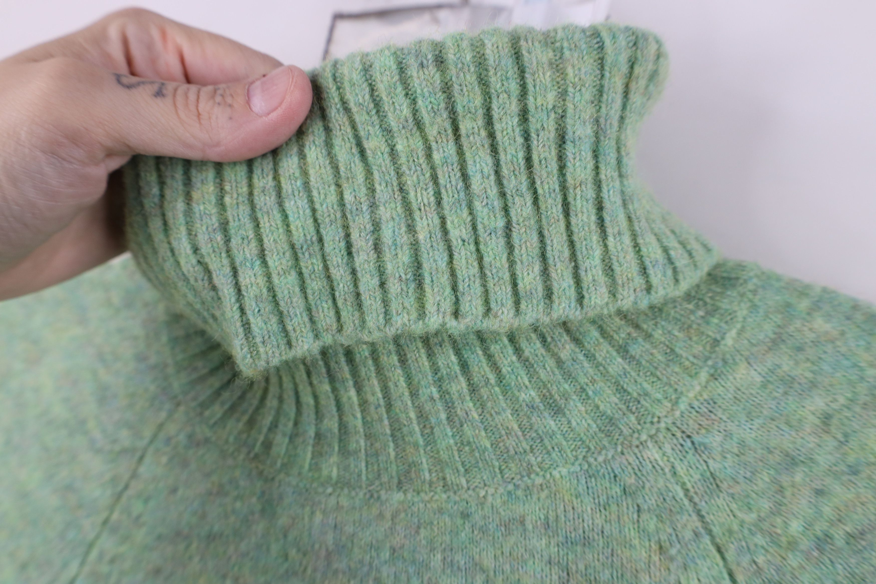 J.Crew J Crew Blend Knit Tunic Turtleneck Sweater Rainbow Fleck Size S / US 4 / IT 40 - 6 Thumbnail