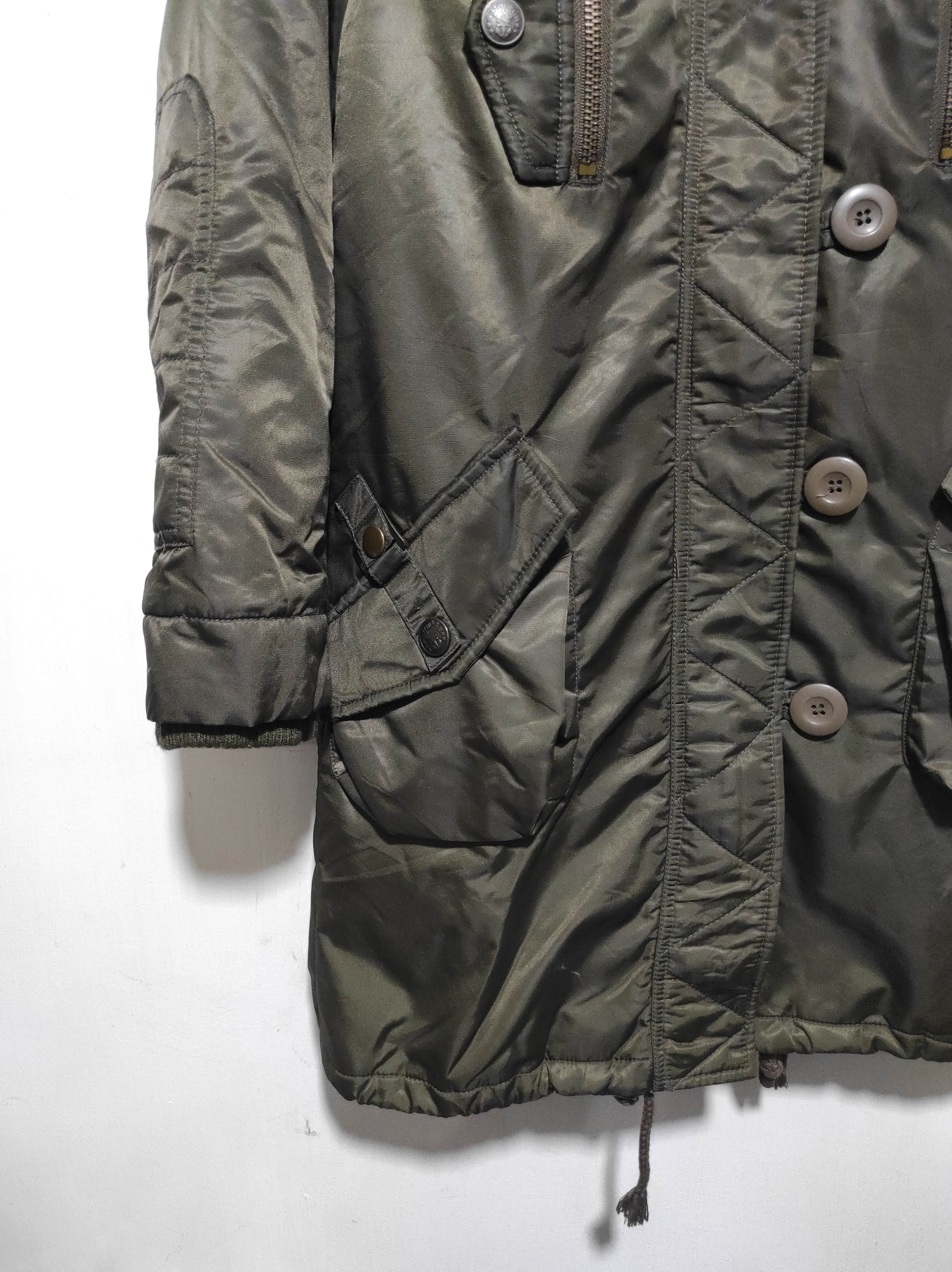 Le Grande Bleu (L.G.B.) INGNI Double Zip fur hoodie parka jacket LGB style Size US S / EU 44-46 / 1 - 5 Thumbnail