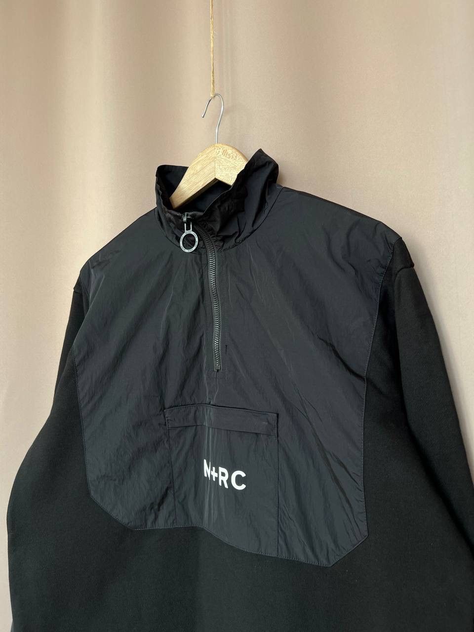 M+Rc Noir M+RC Noir Half-Zip Jacket Mens Size L Rip Off Sweater Anorak Size US L / EU 52-54 / 3 - 4 Thumbnail