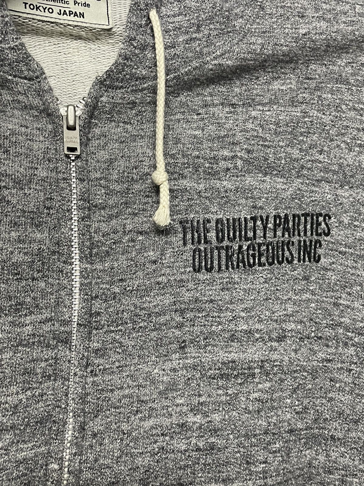 Wacko Maria Vintage Designer Wacko Maria The Guilty Parties Skull Hoodie Size US M / EU 48-50 / 2 - 11 Thumbnail