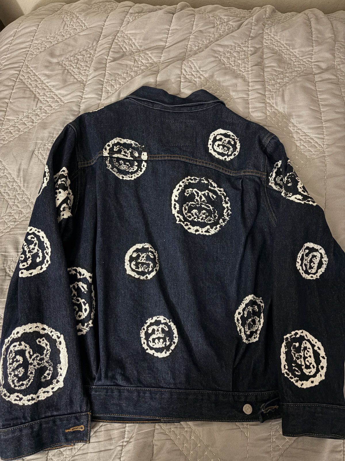 DENIM TEARS × Levi's × Stussy Levi’s Stussy Denim Tears Jacket Size US M / EU 48-50 / 2 - 4 Thumbnail