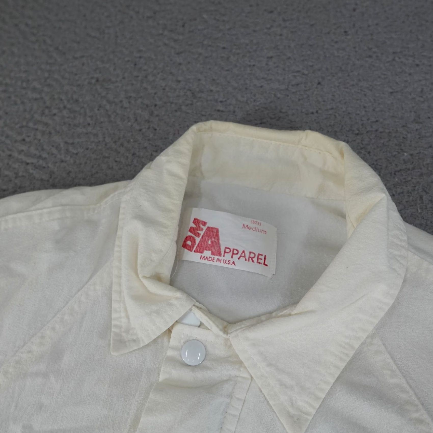 Vintage VINTAGE Pepsi Cola Bomber Jacket Mens M White 90s DM Apparel Snap Front Embroidered Logo Lined Pockets Elastic Waist Size US M / EU 48-50 / 2 - 6 Thumbnail