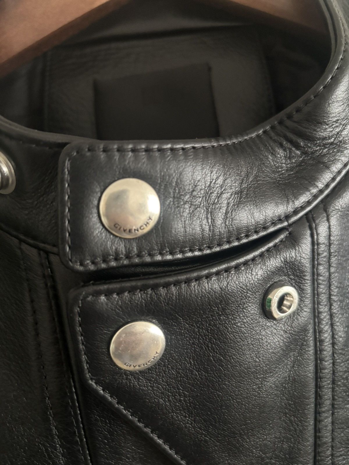 Givenchy Givenchy biker calf leather jacket Size US M / EU 48-50 / 2 - 7 Thumbnail