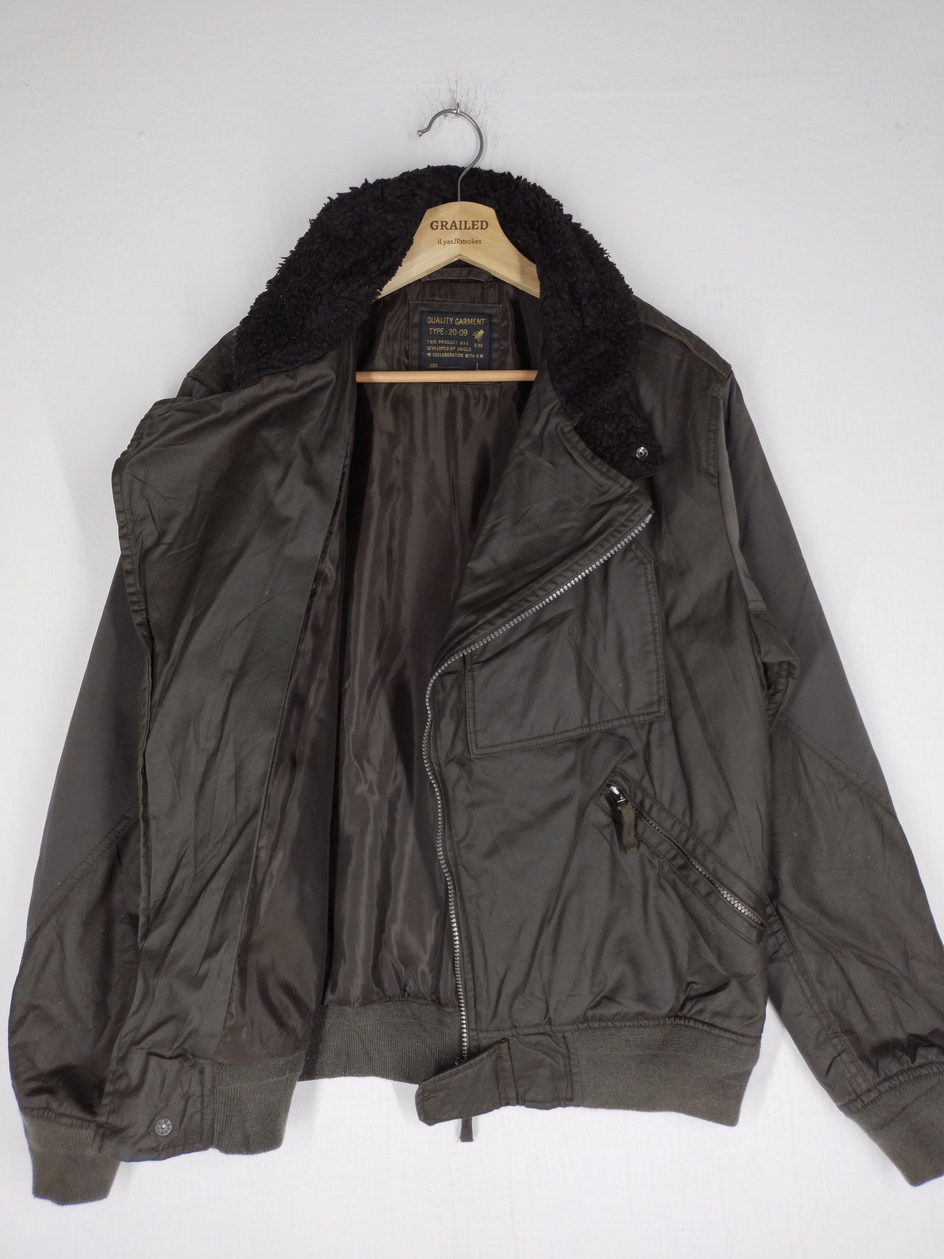 Japanese Brand Quality Garment Type 20-09 Uniqlo Bikers Jacket Men's Size US M / EU 48-50 / 2 - 8 Thumbnail