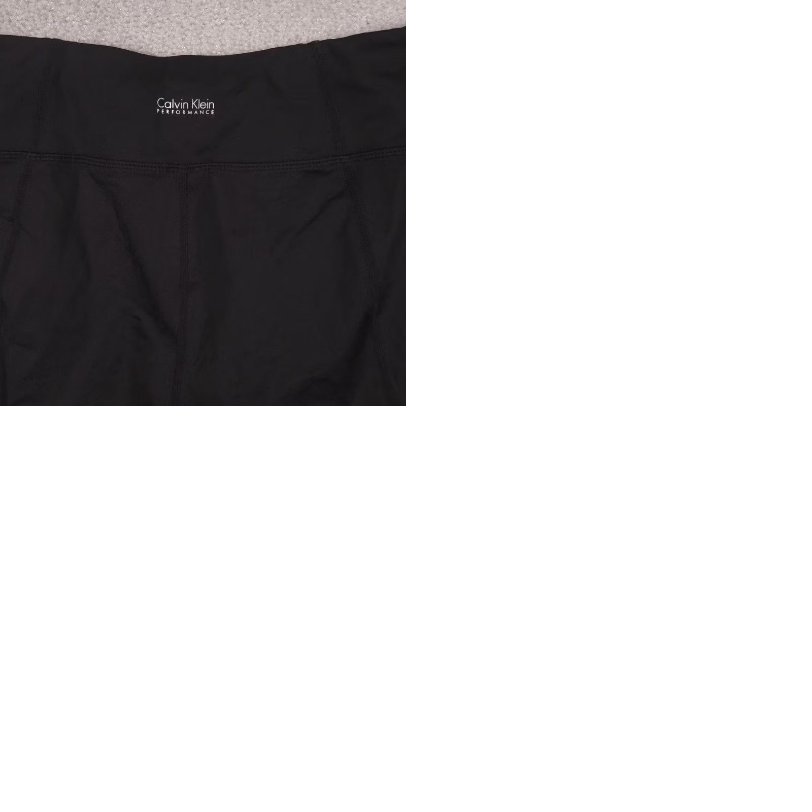 Calvin Klein Calvin Klein Performance Capri Leggings Womens M Black Quick Dry Colorblock Capris Activewear Slim Yoga Running Gym Training Size 32" / US 10 / IT 46 - 9 Thumbnail