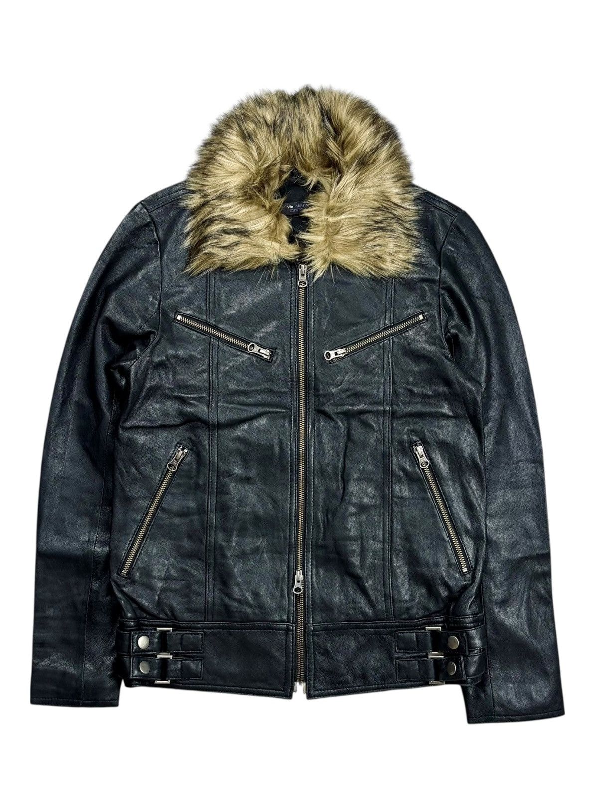 Ekam × Japanese Brand Ekam leather jacket | Grailed