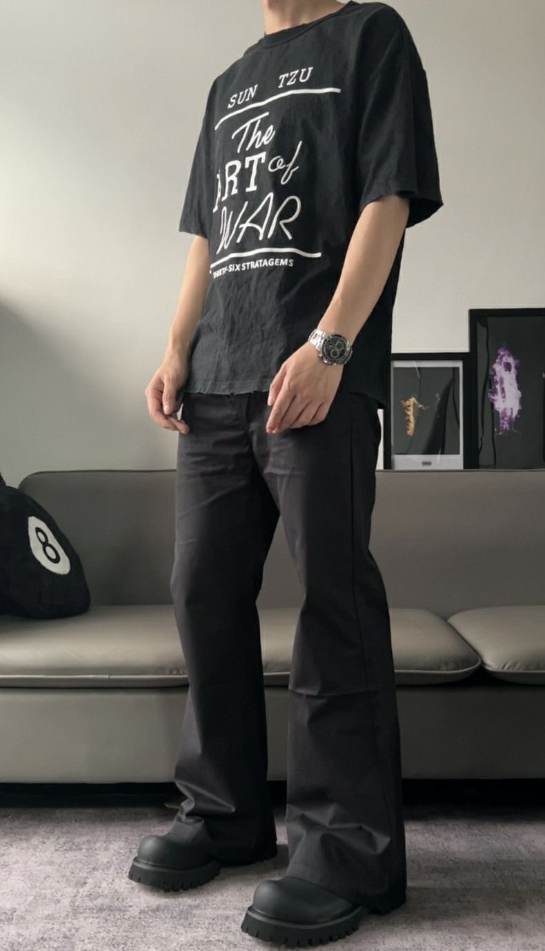 Designer × Japanese Brand × Vintage yuppie retro flared pants Size US 34 / EU 50 - 2 Thumbnail