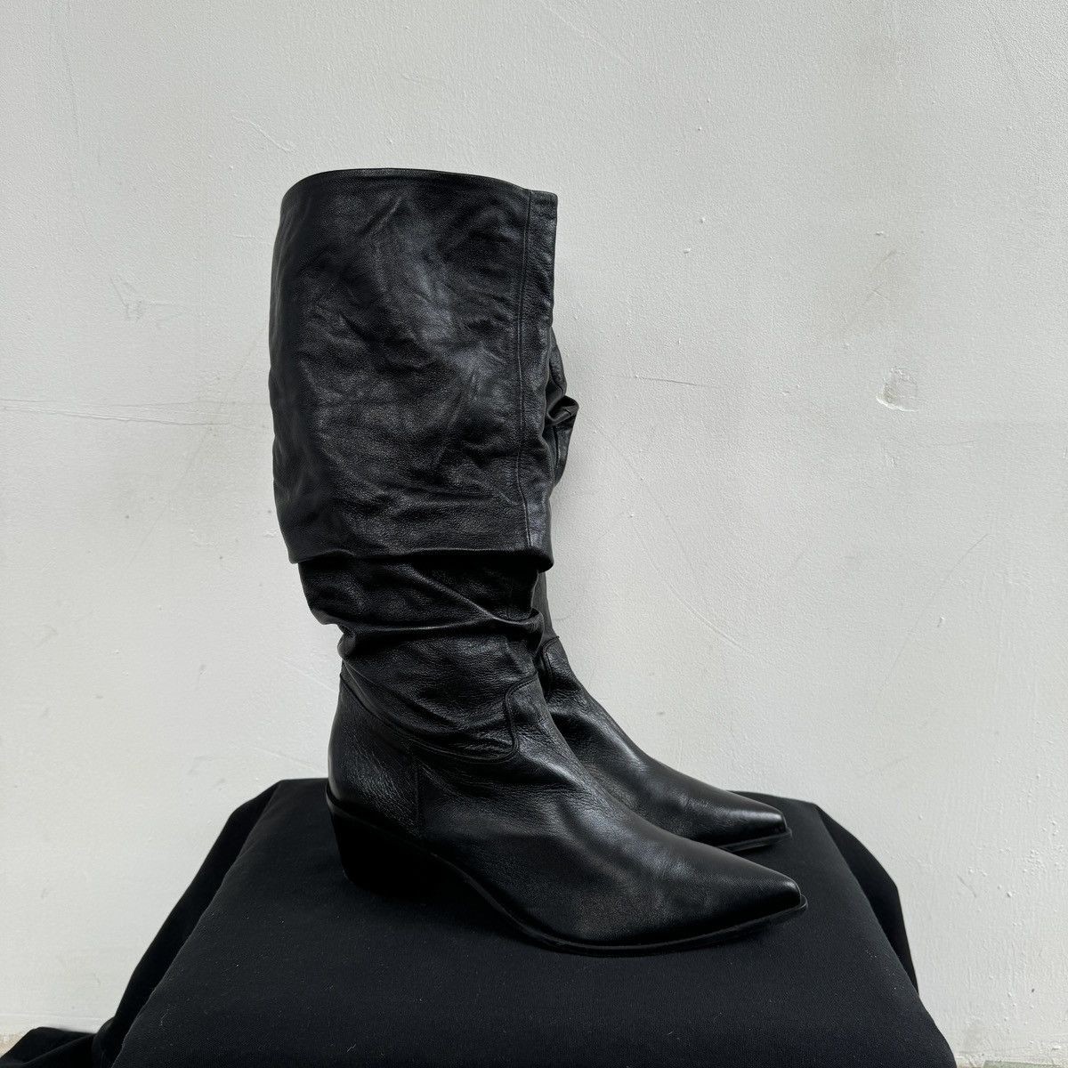 Other Paolifirenge Vero Gomma Italian Leather Cowboy Boots Size US 11 / IT 41 - 1 Thumbnail
