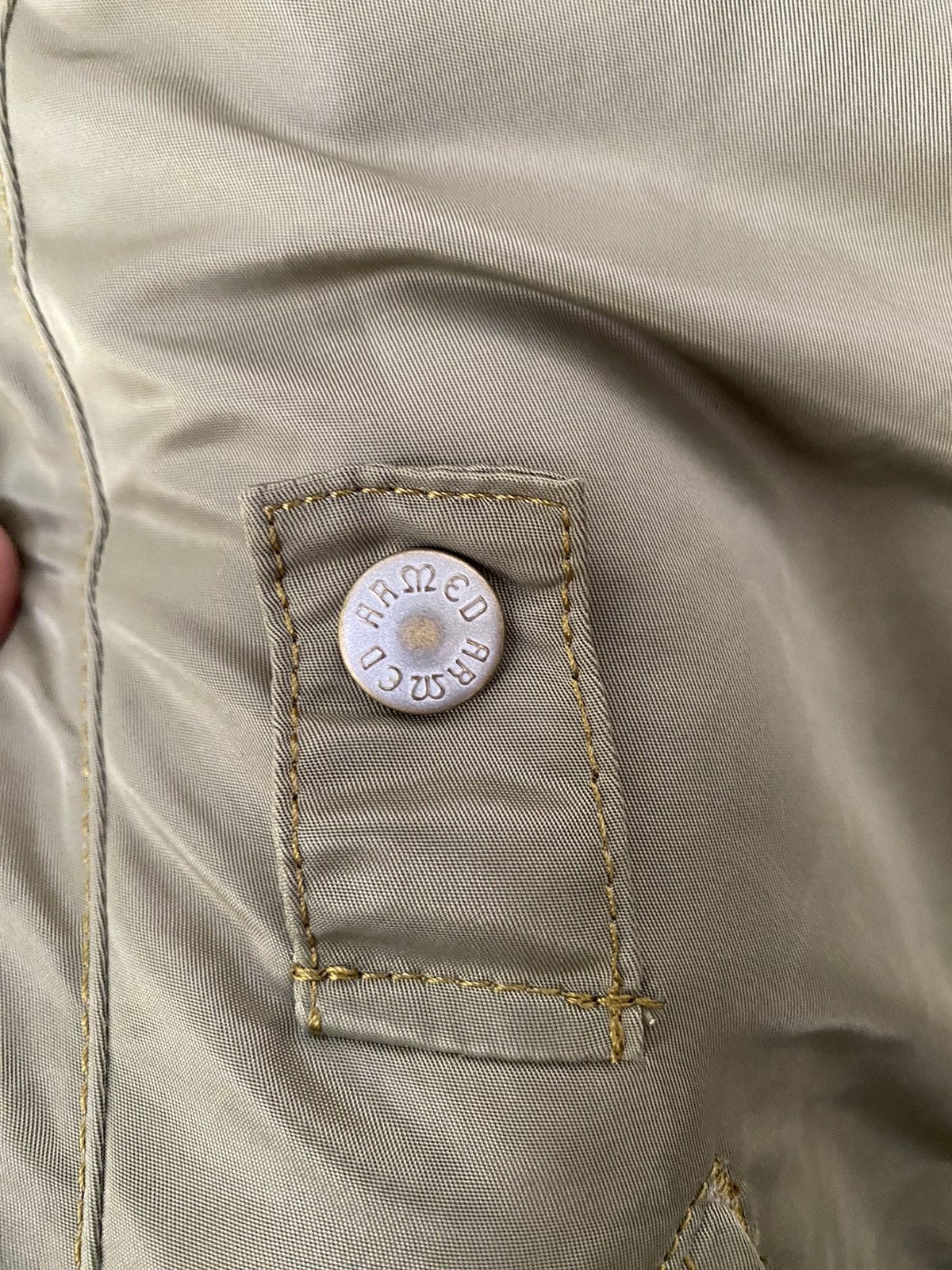 Japanese Brand ARMED Japan Hybrid MA-1 Bomber Talon Jacket Size US S / EU 44-46 / 1 - 8 Thumbnail